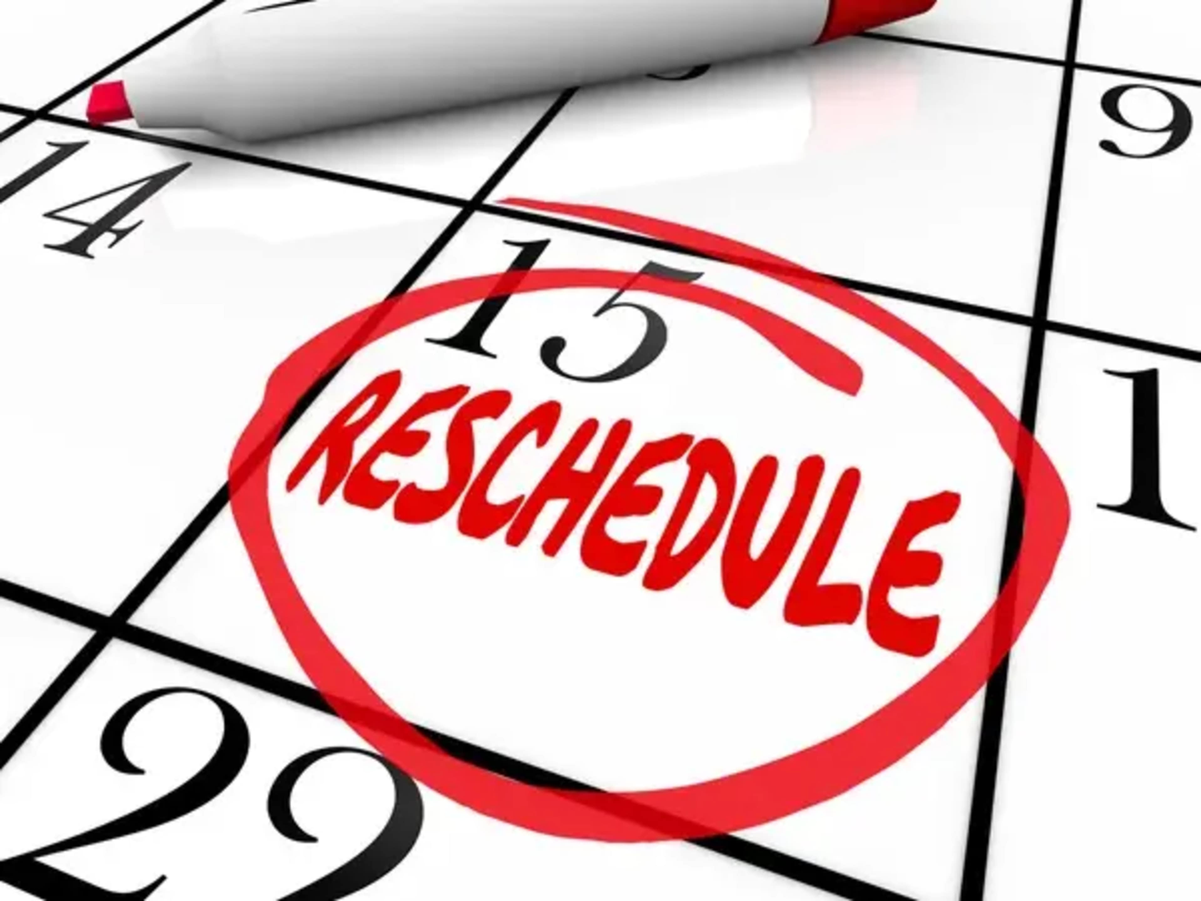 Reschedule Fee
