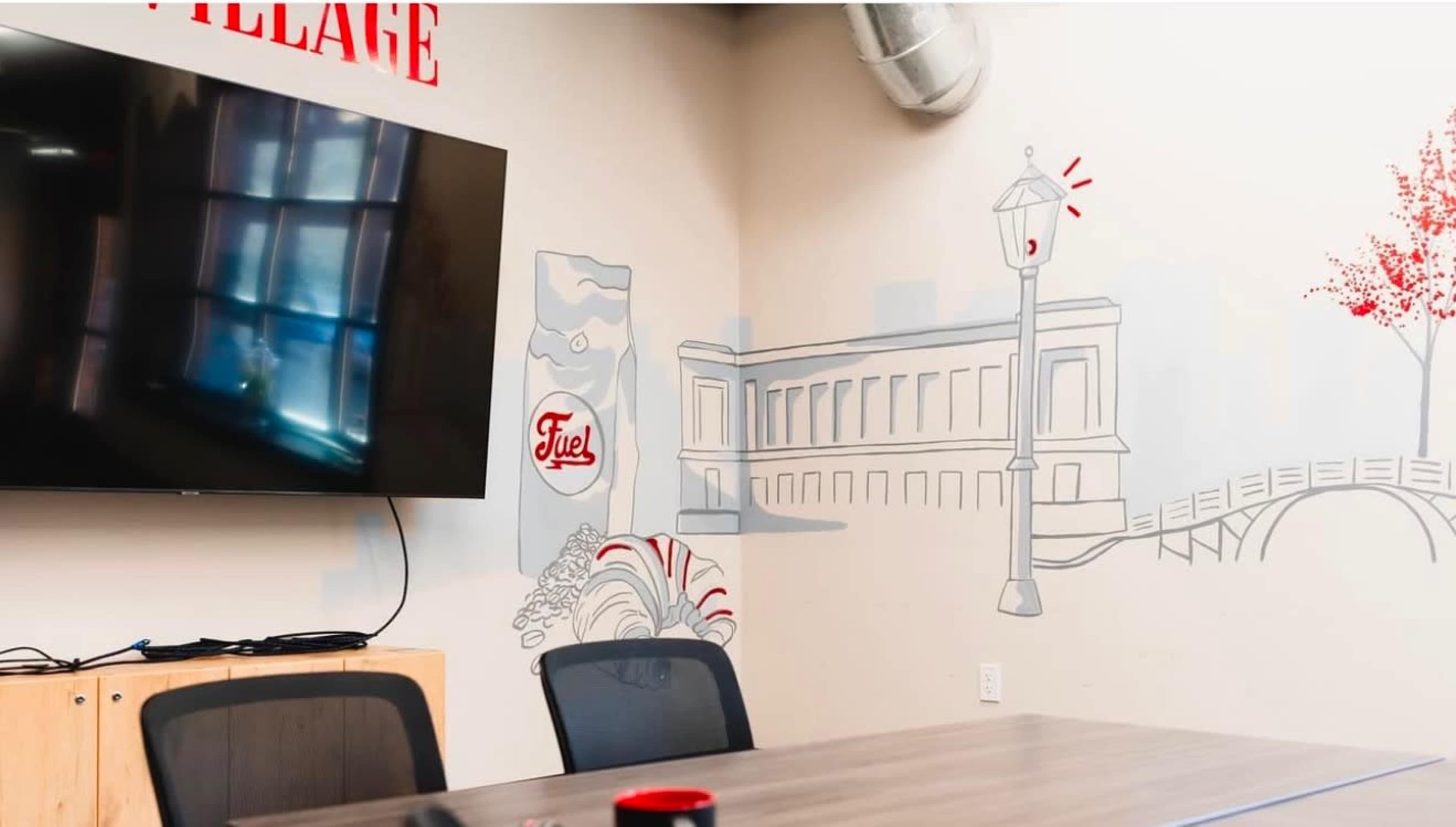 Private Multi-Purpose Conference Room Space Attached to Coffee Shop Image in Indian Lake East, Worcester, MA