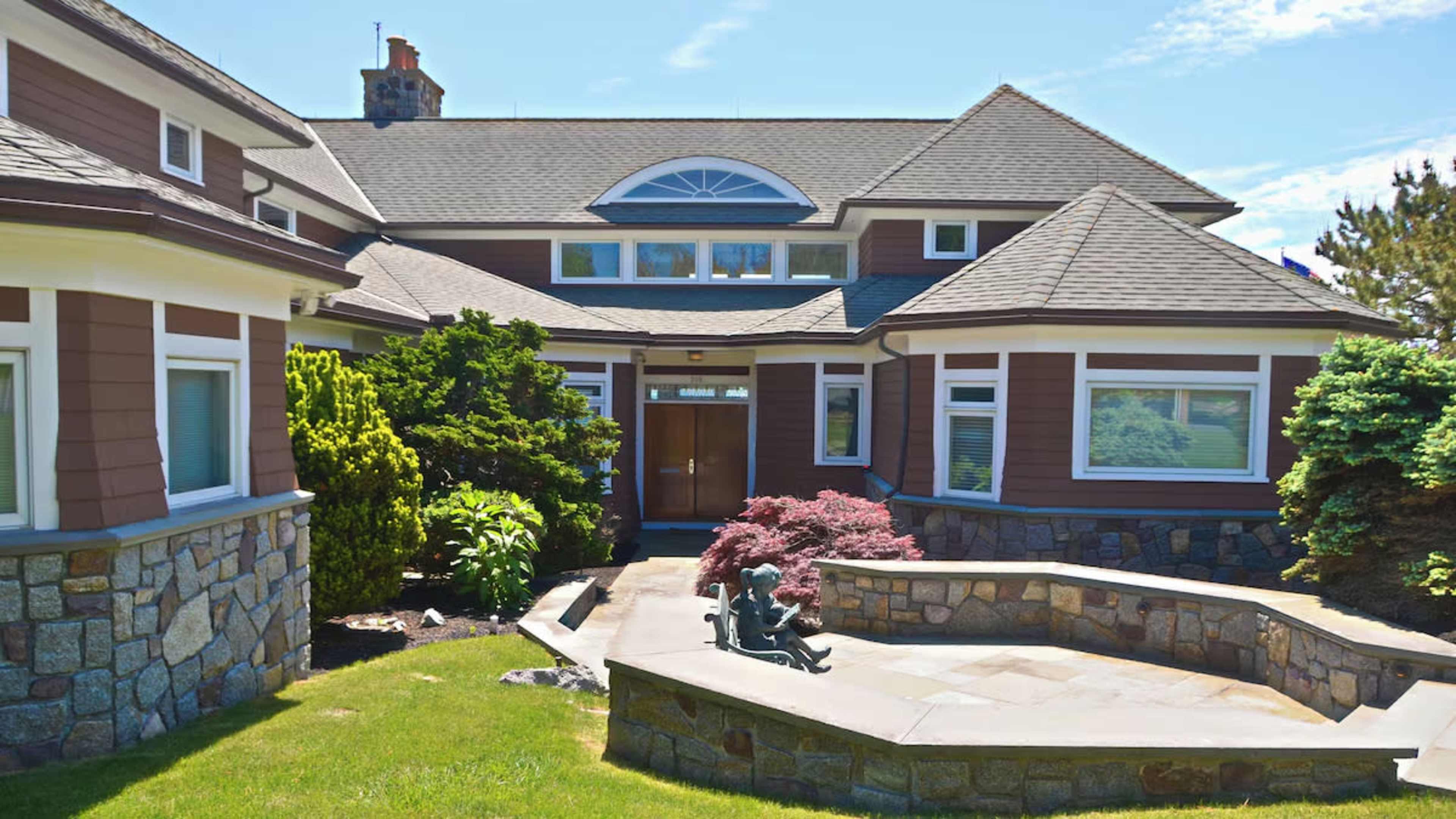 Light-filled, Modern Mansion with Panoramic Ocean Views, Multiple Decks Image in Marblehead, Marblehead, MA