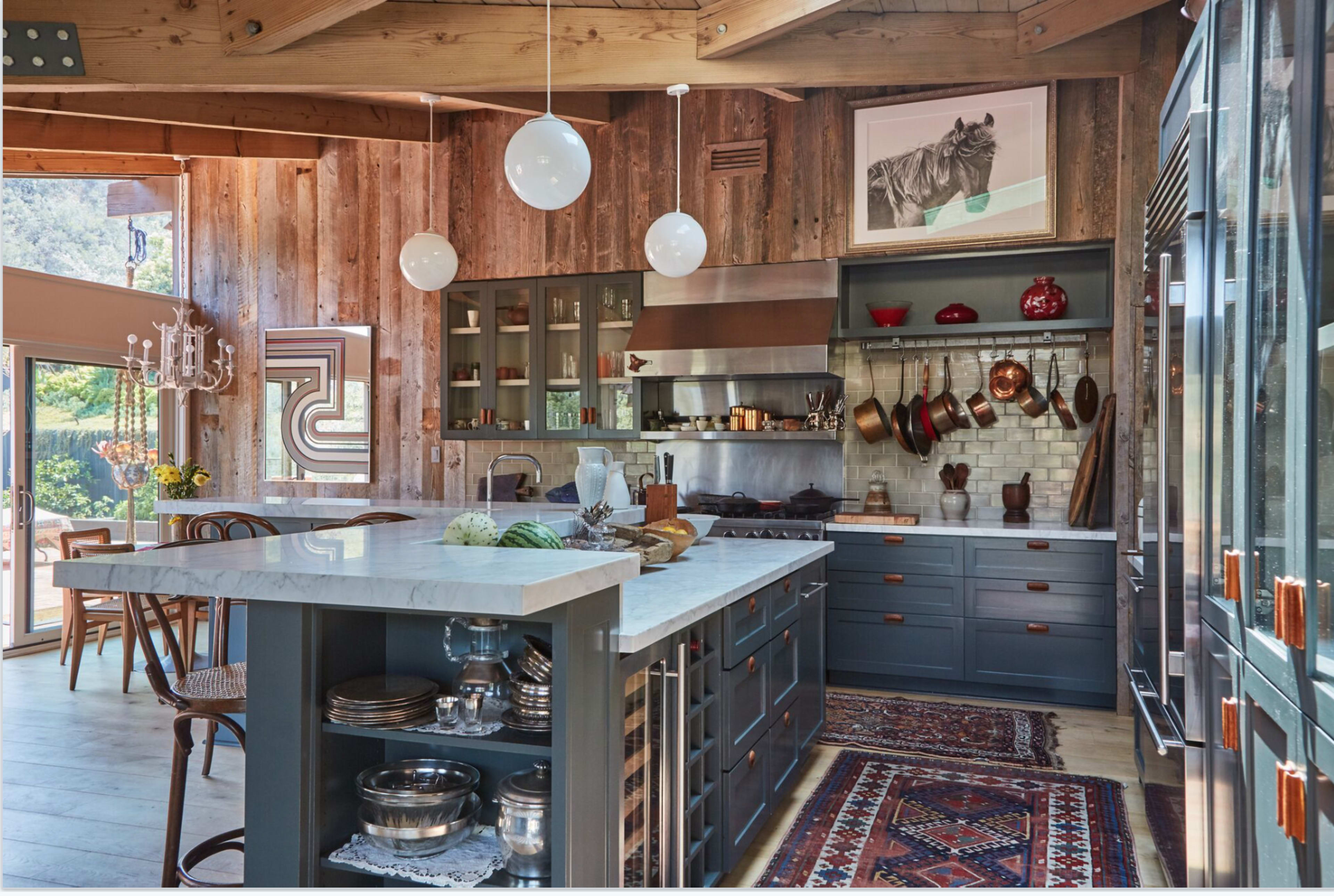 Mountain View Canyon Beach Mid Century Home in Malibu, California Image in Central Malibu, malibu, CA