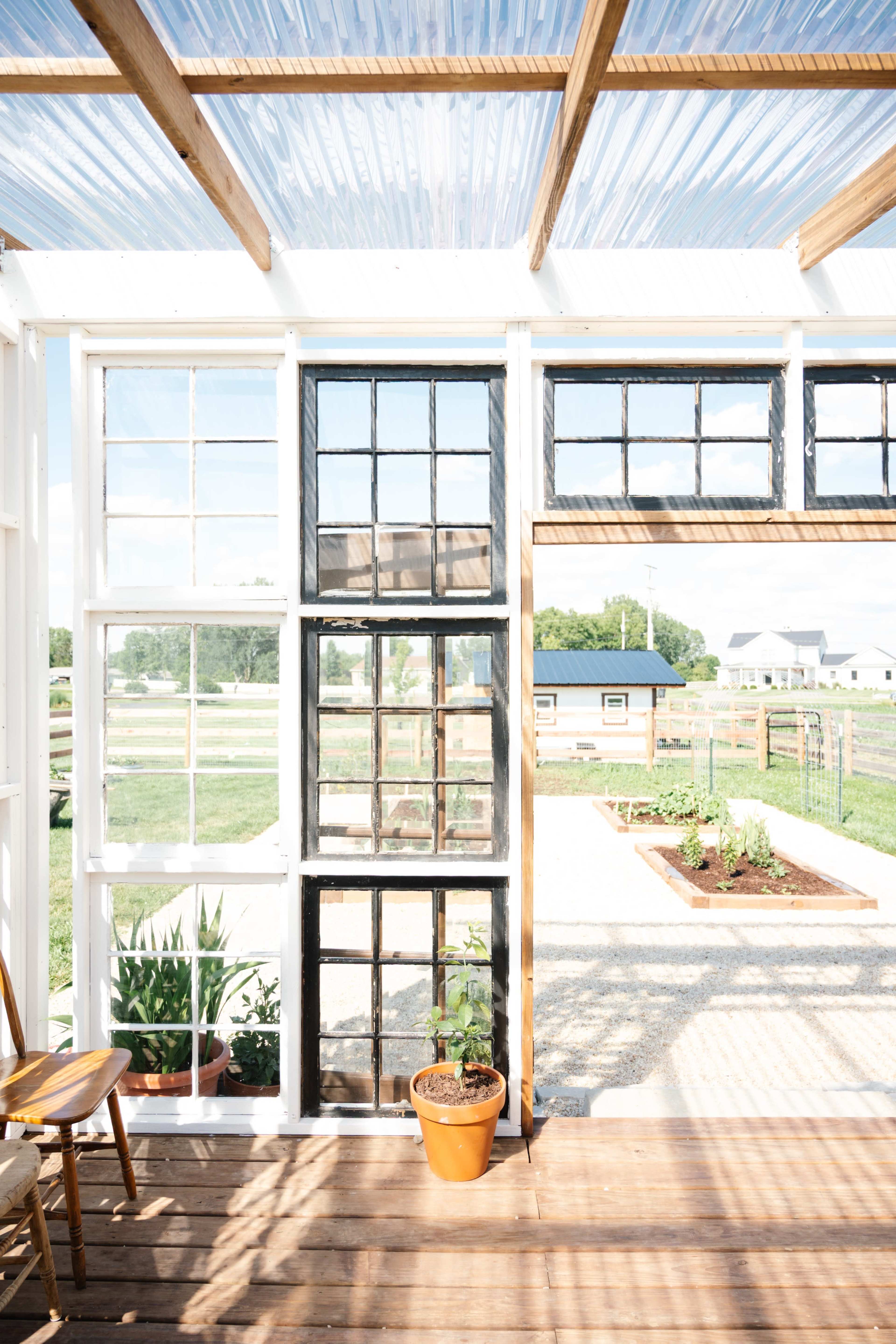 Greenhouse and Garden - Farm Location Image in Canaan Township, Plain City, OH