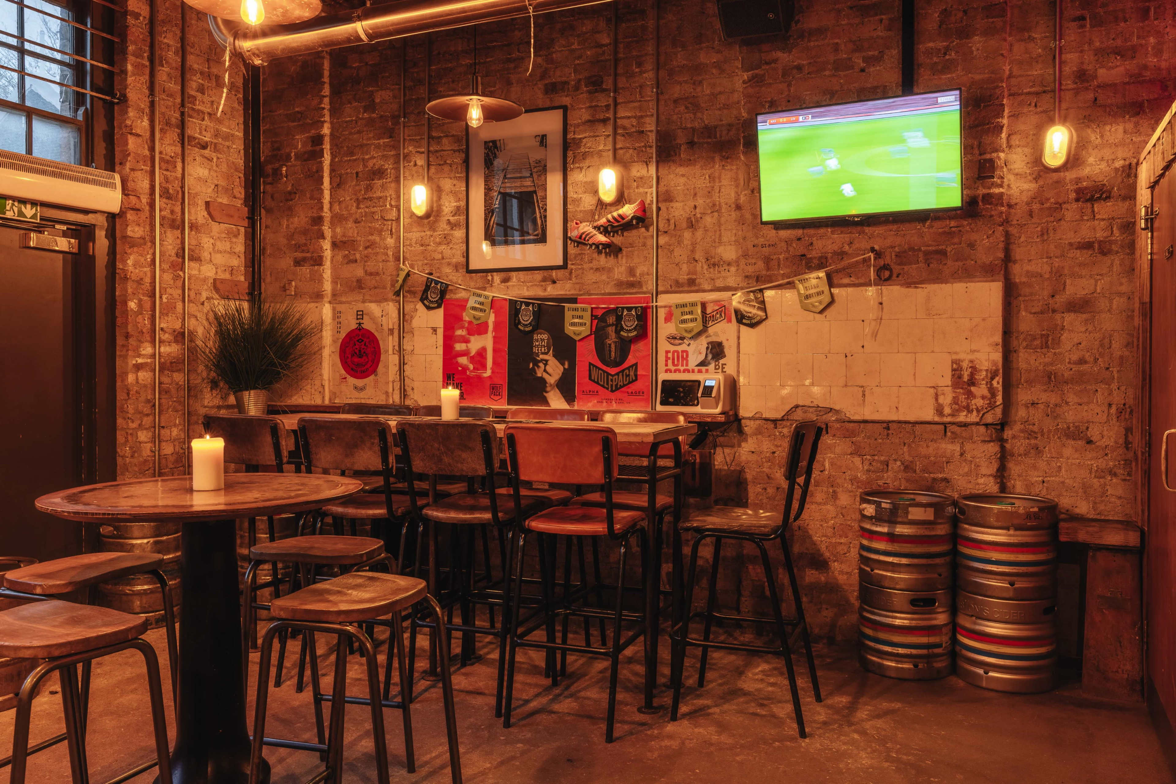Converted Garage with Craft Beer and Function Room Image in Queen's Park, London, ENG