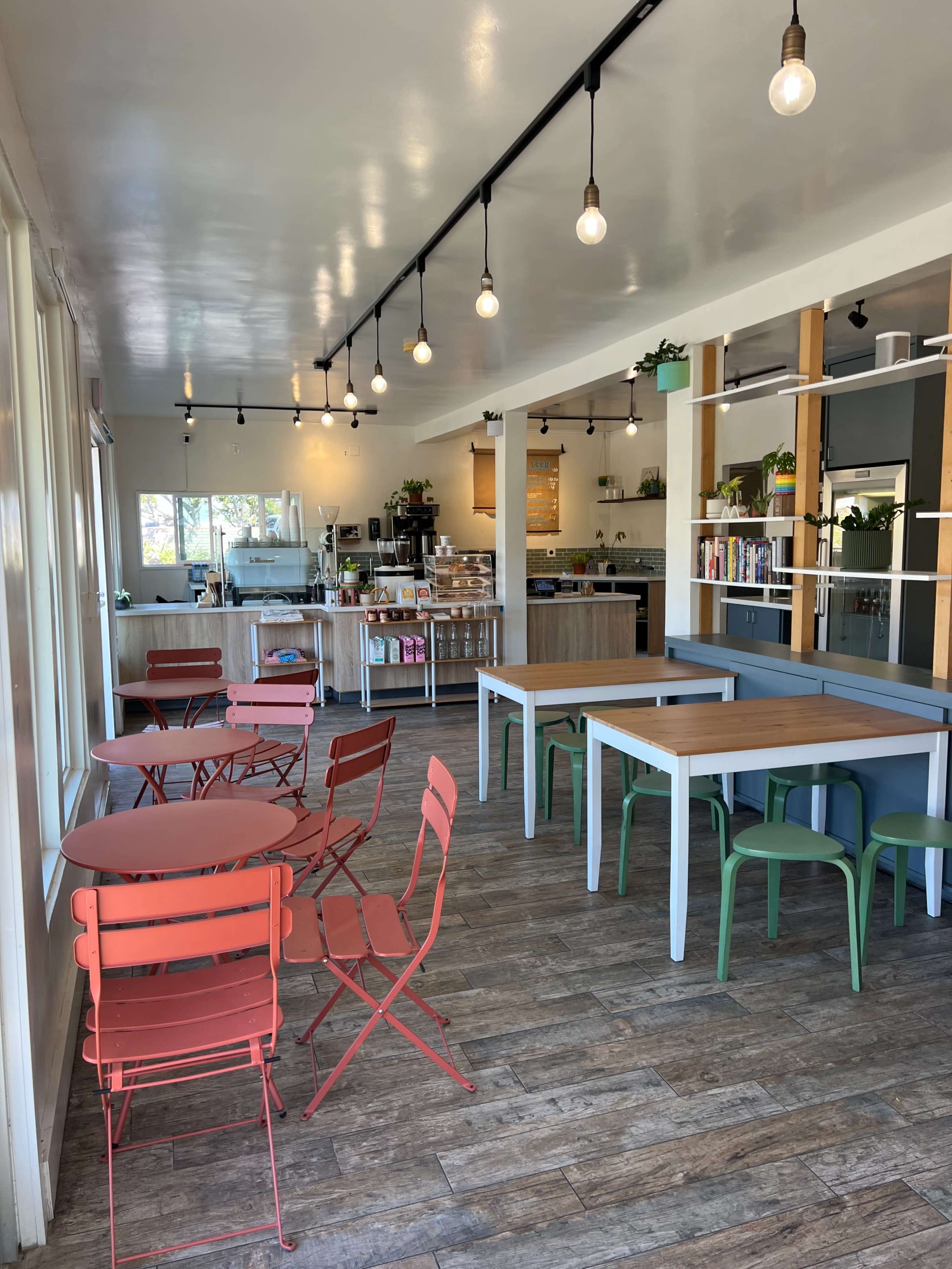 Cute coffee shop along PCH Image in Surfside, Huntington Beach, CA