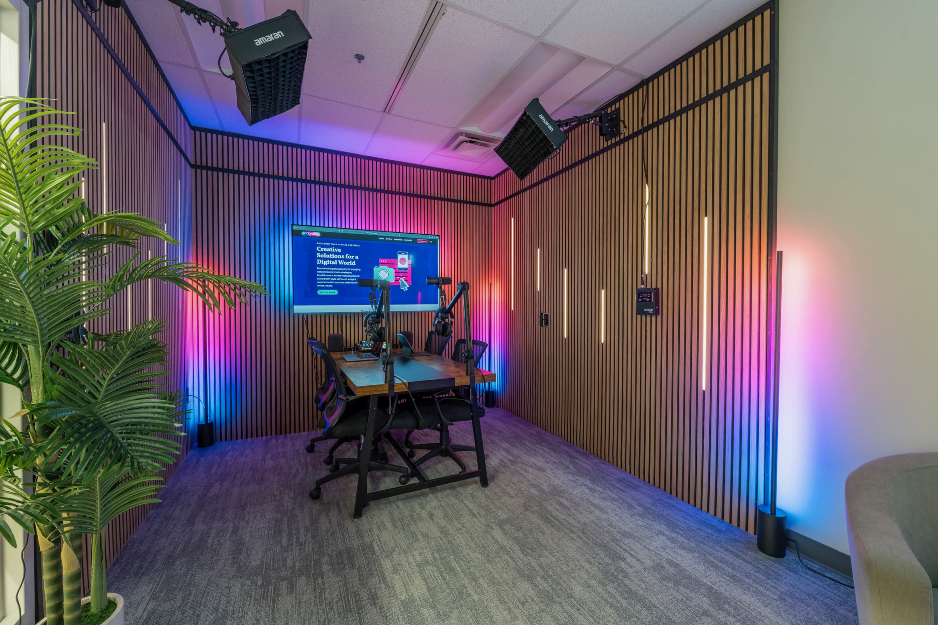 Professional Podcast & Video Studio with Engineer Support Image in Concord, Concord, NC