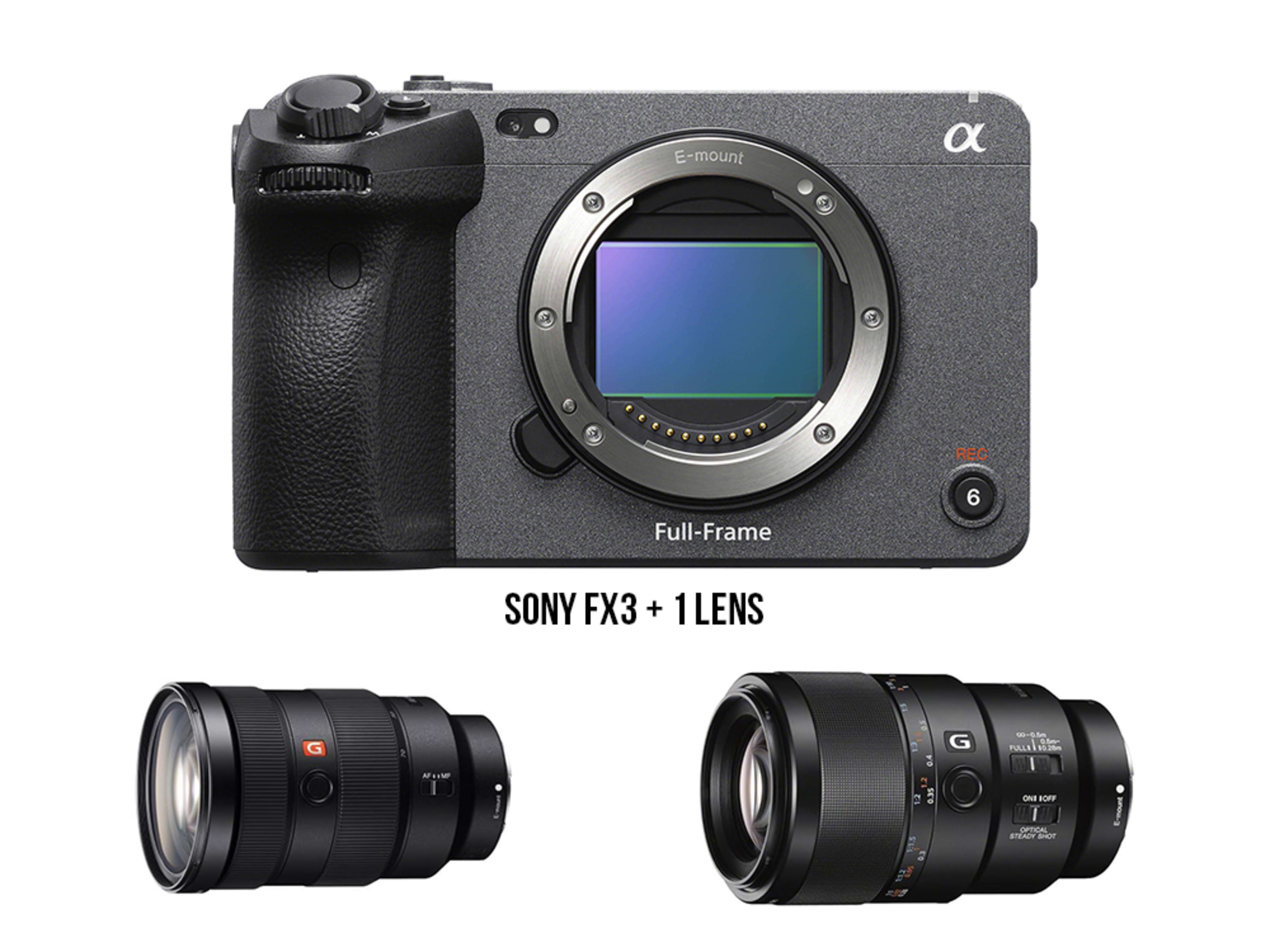 08.Sony FX3 + 1 lens