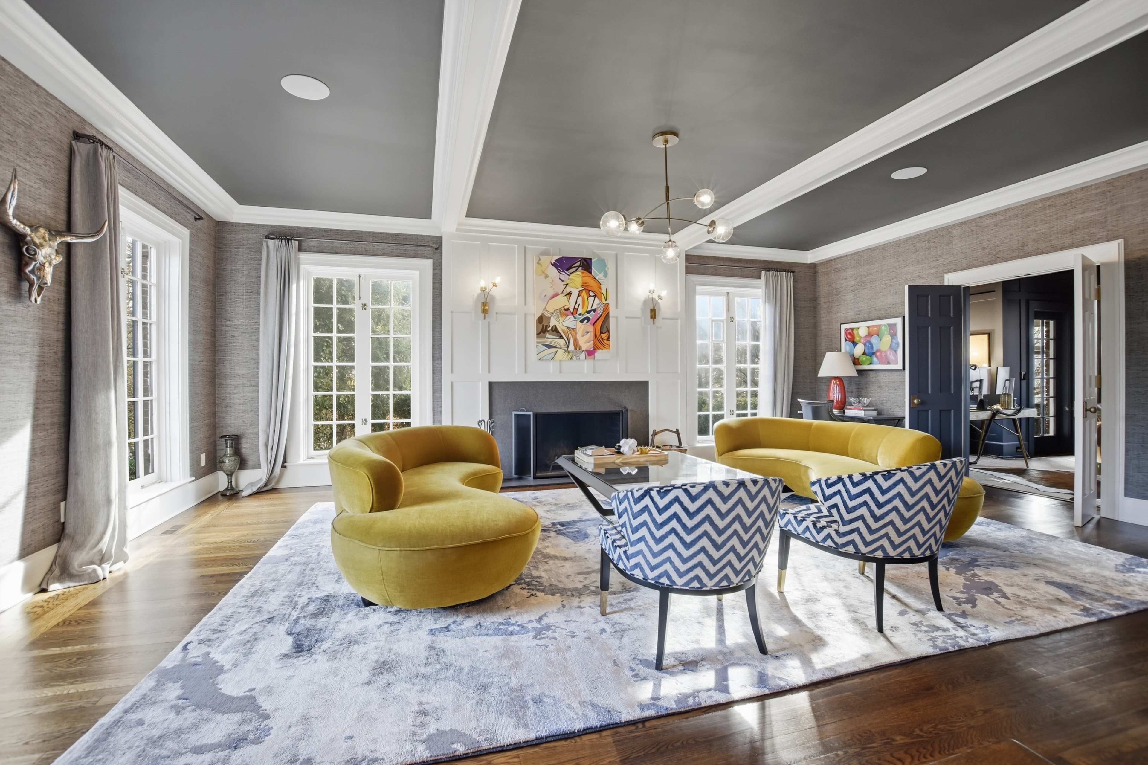 Large Suburban Home in Transitional Modern Style Image in Summit, SUMMIT, NJ