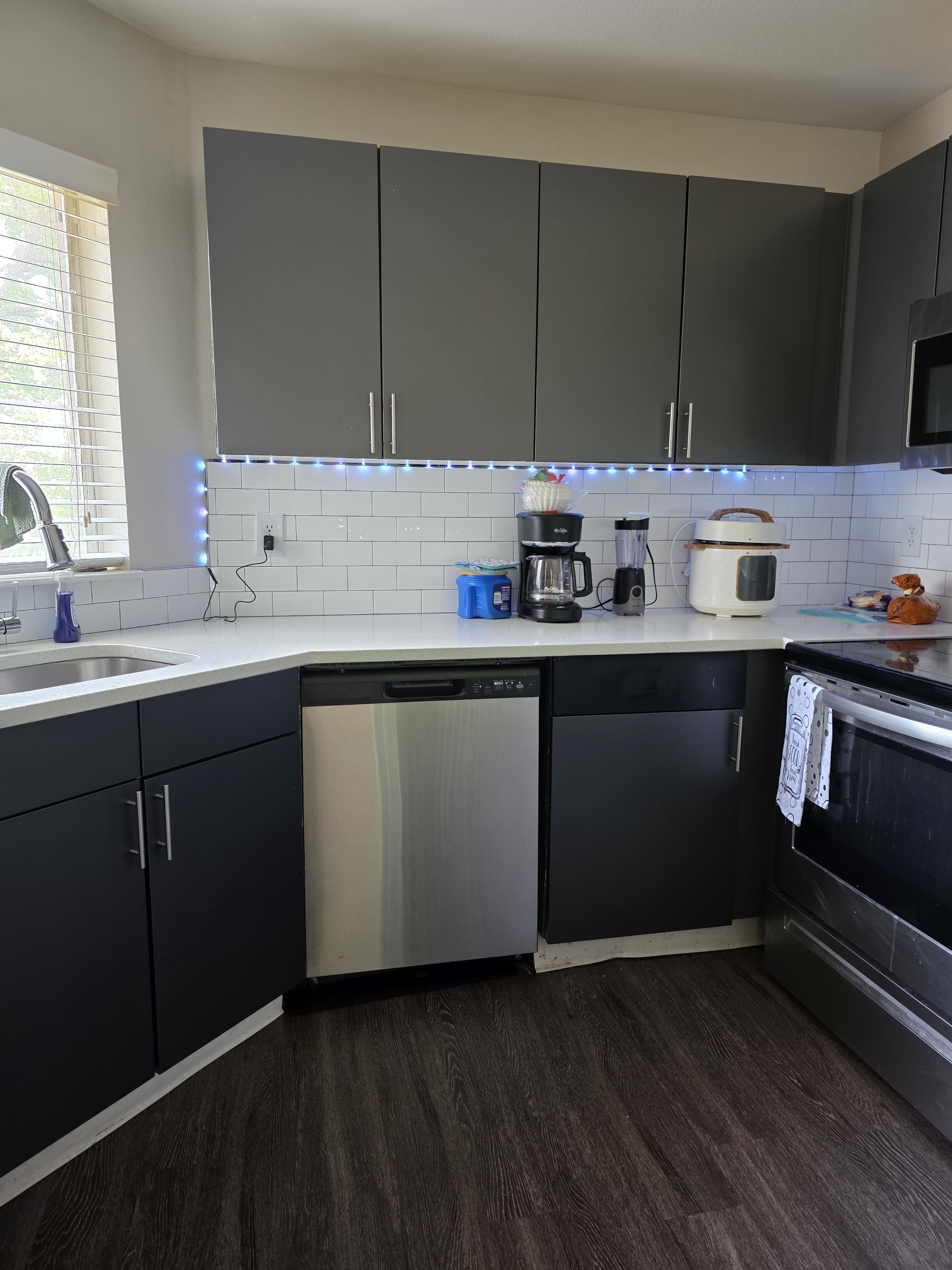 Living room and kitchen space Image in Windsor, Denver, CO