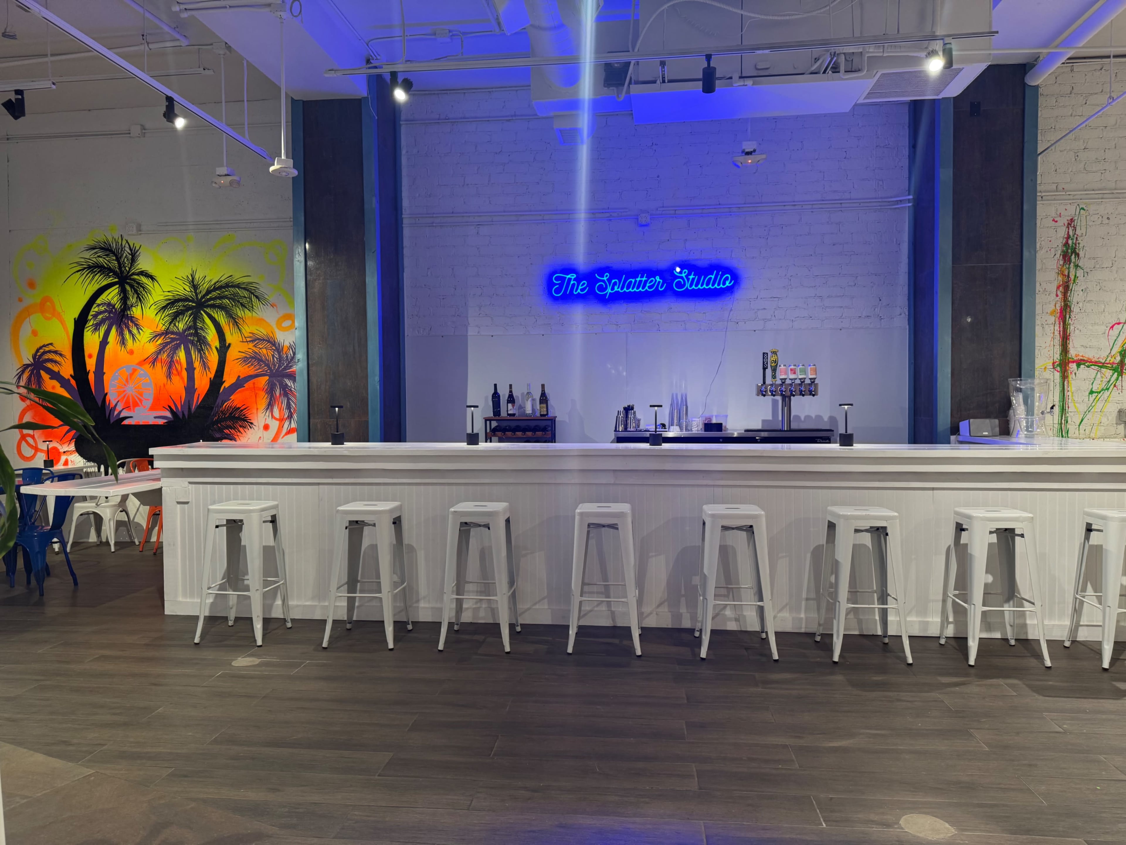 Unique Glow in the Dark Event Space + Bar in Downtown Santa monica. Image in Downtown, santa monica, CA