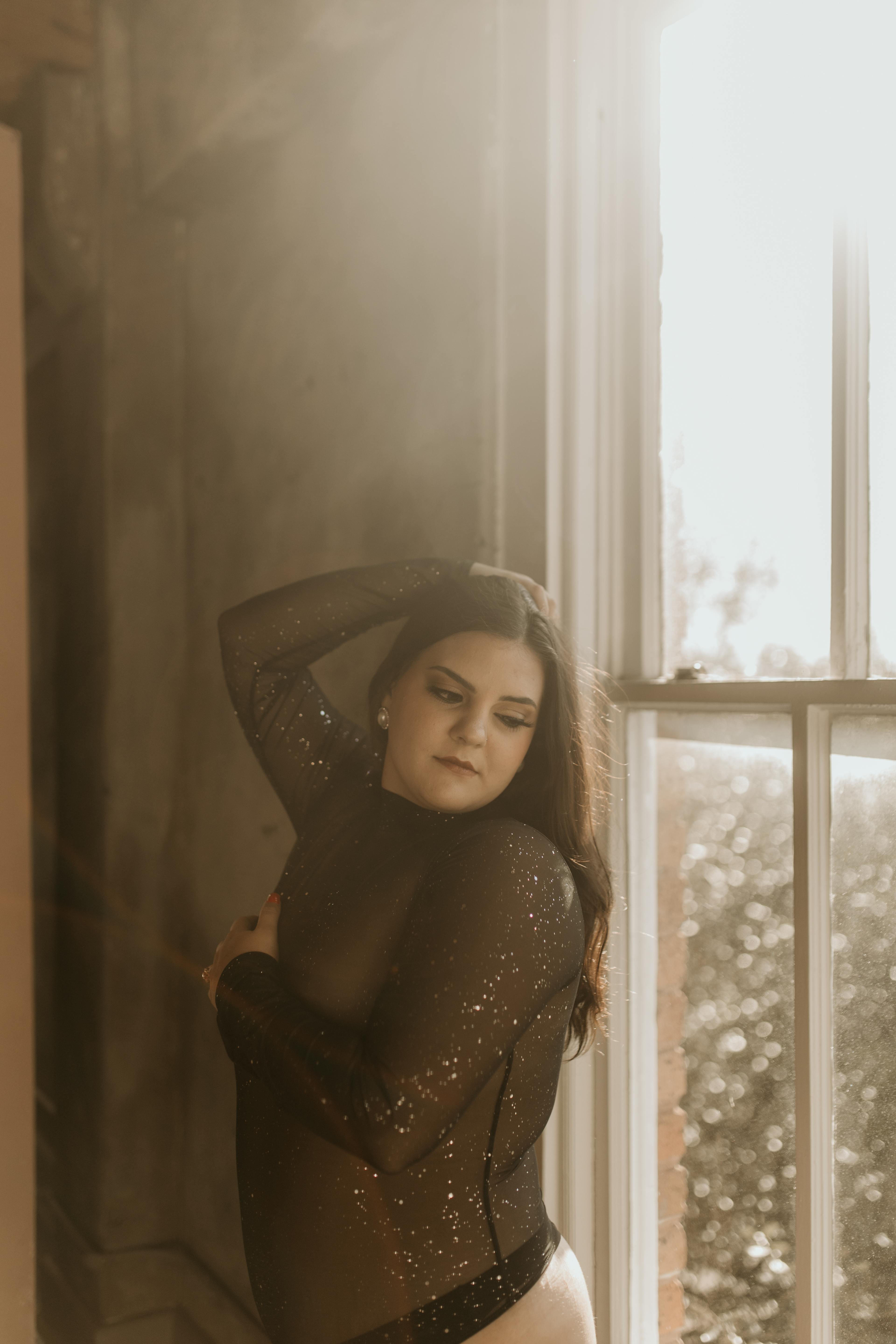 Boudoir photo shoot