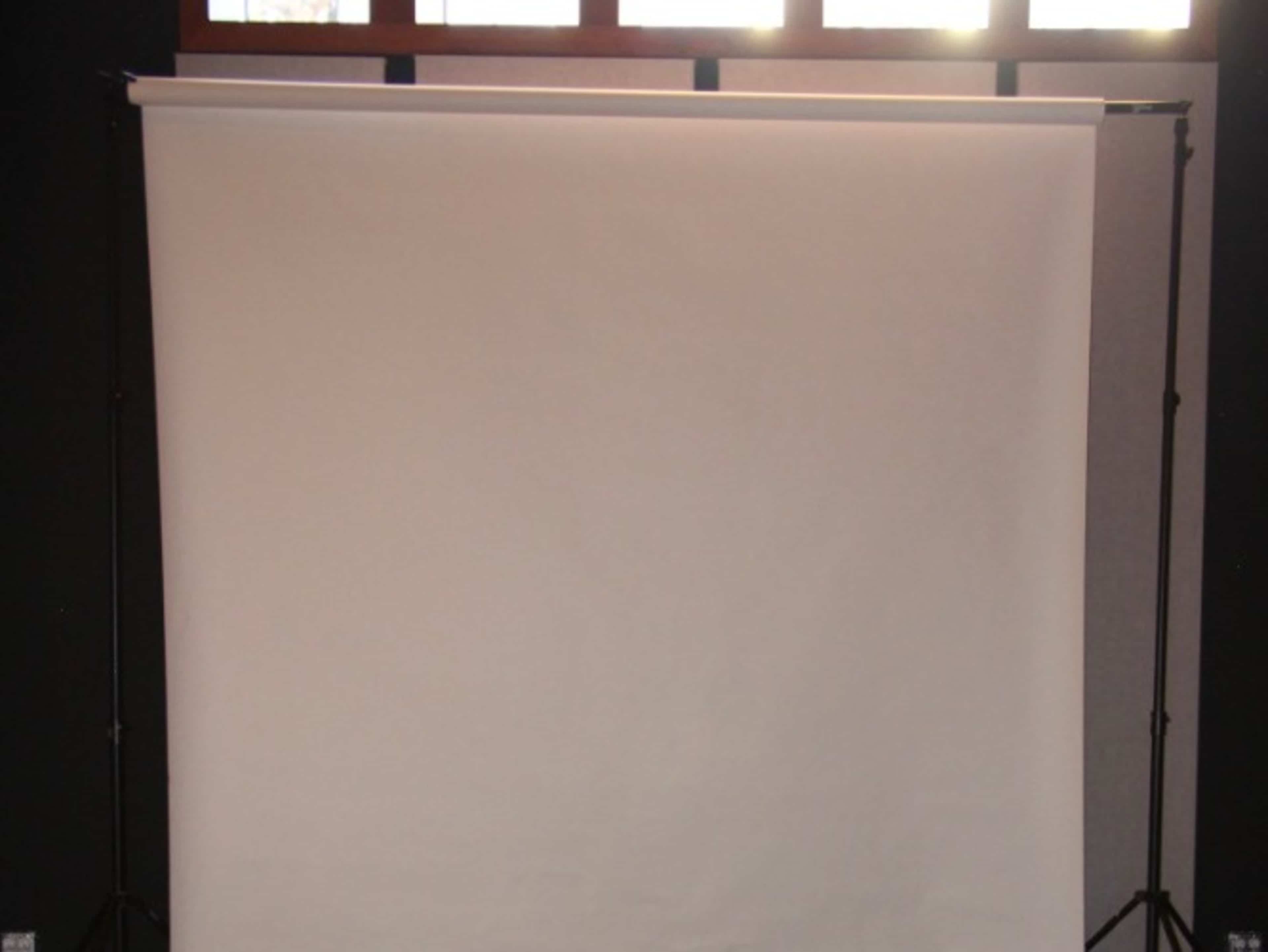 Black or white paper backdrop 