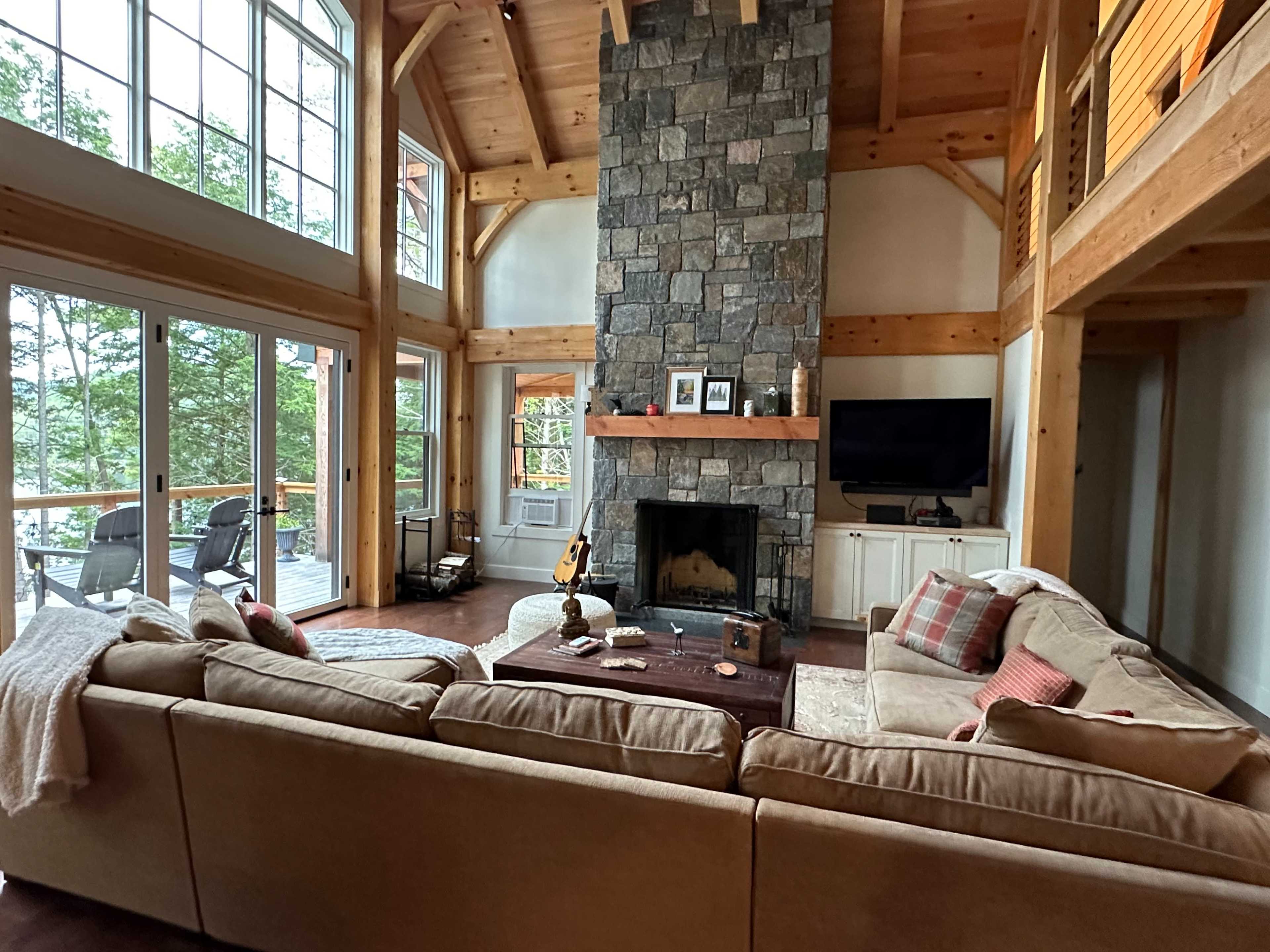 Lake House with View of Paradox Lake and Adirondacks Image in Schroon, Paradox, NY