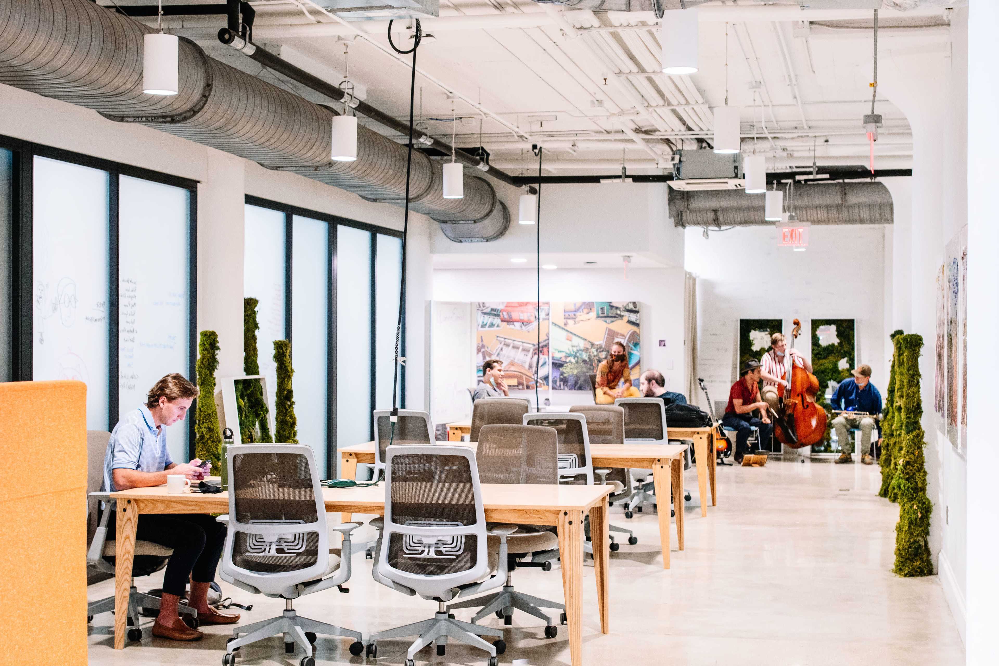 CBD Activation Space with tec amenities Image in Central Business District, New Orleans, LA