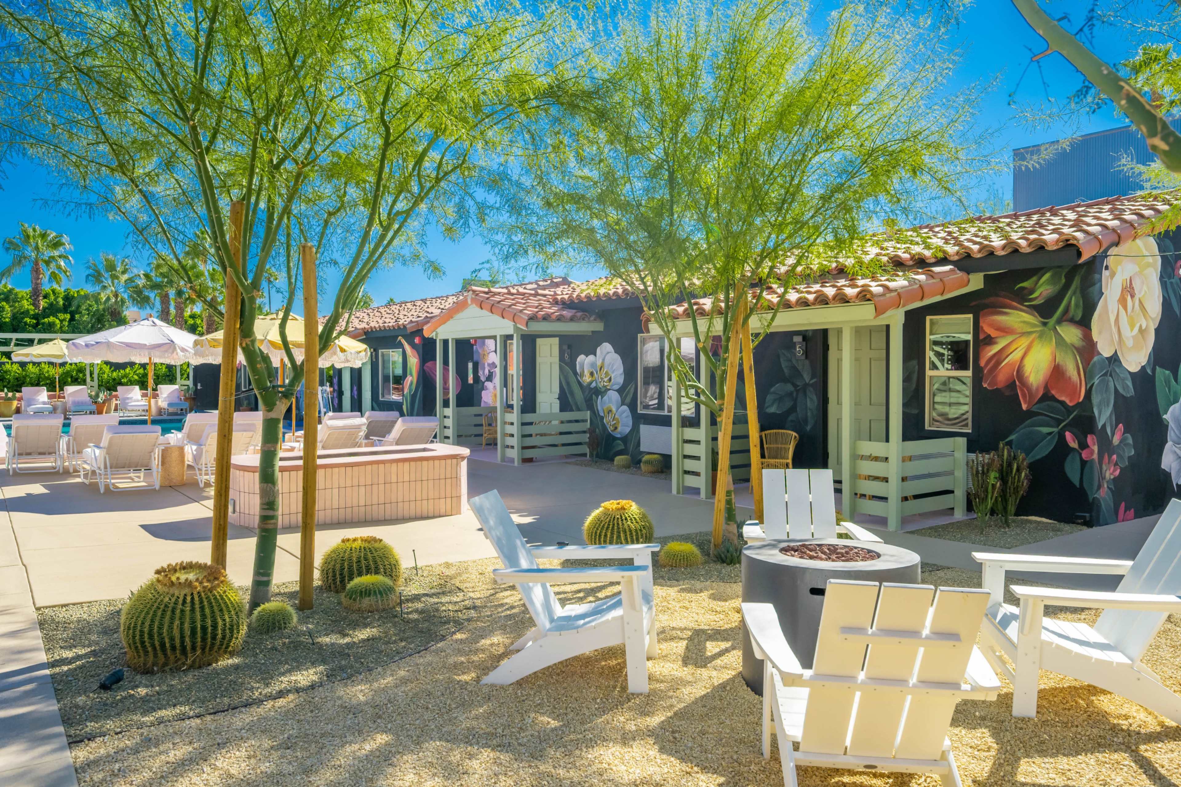 Fleur Noire Hotel, A Floral Oasis Image in Palm Springs, Palm Springs, CO