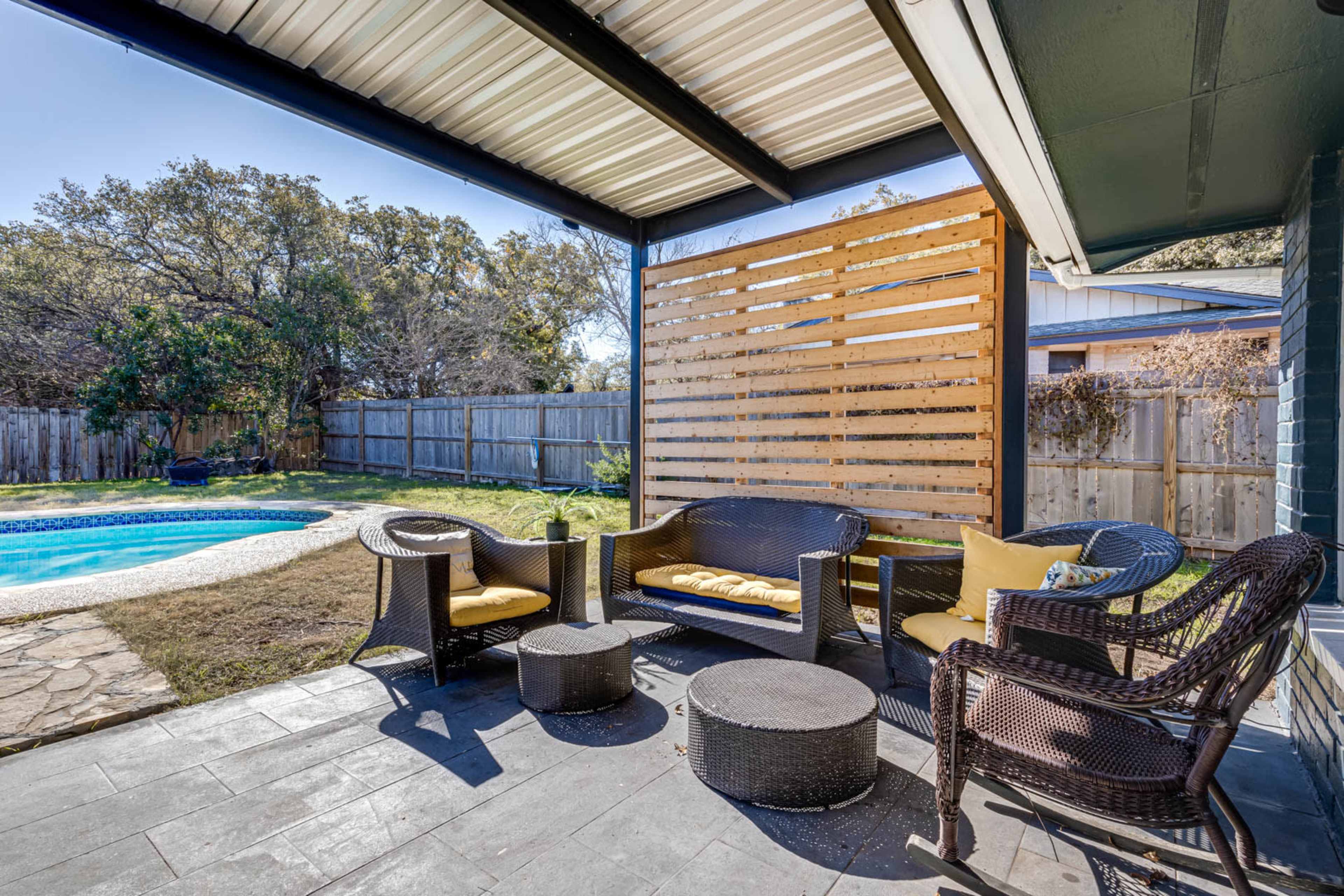 Cute home with a backyard pool Image in Uptown Central, San Antonio, TX