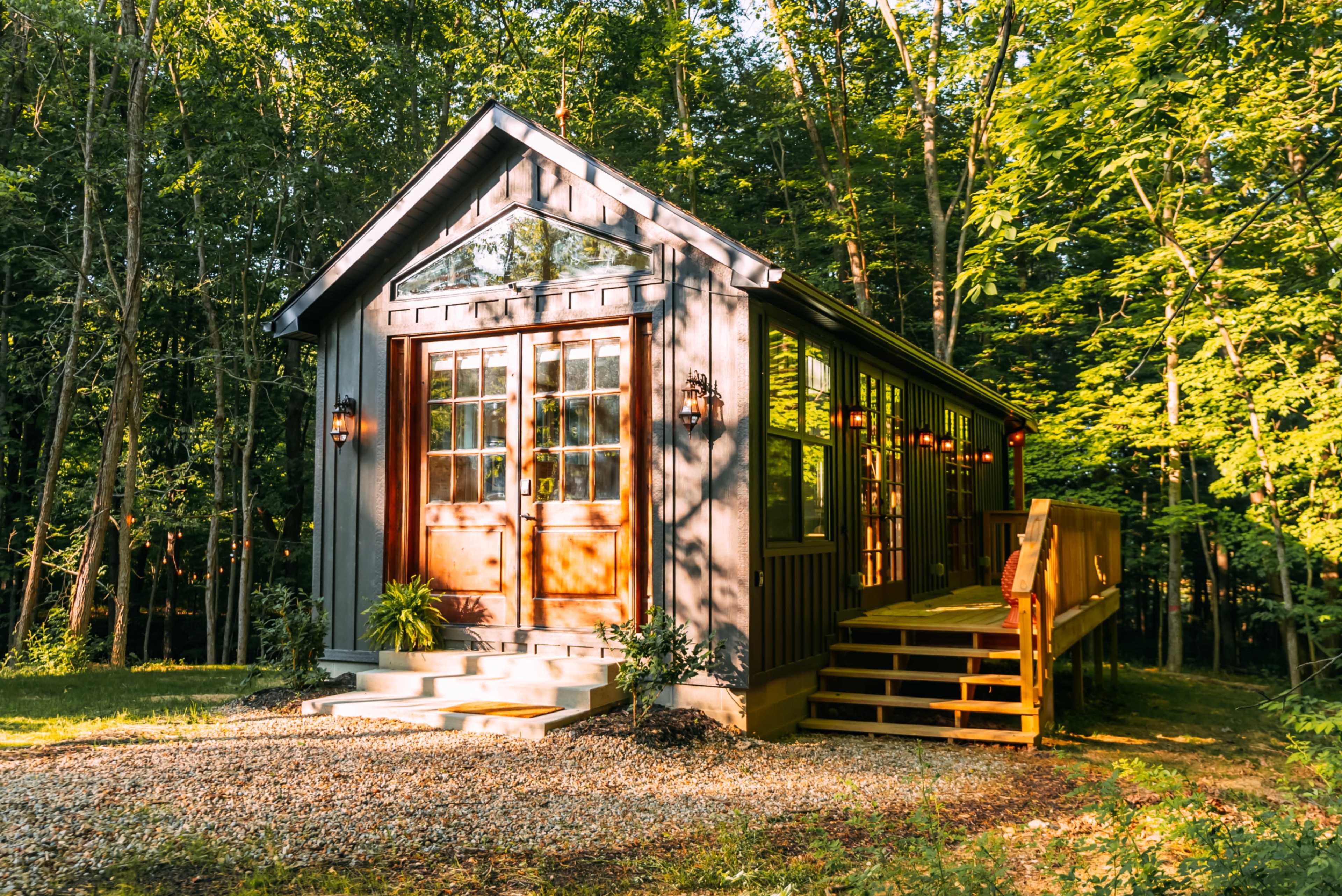 Tiny Cabin in 32 Acres of Forest Image in Perry Township, Laurelville, OH