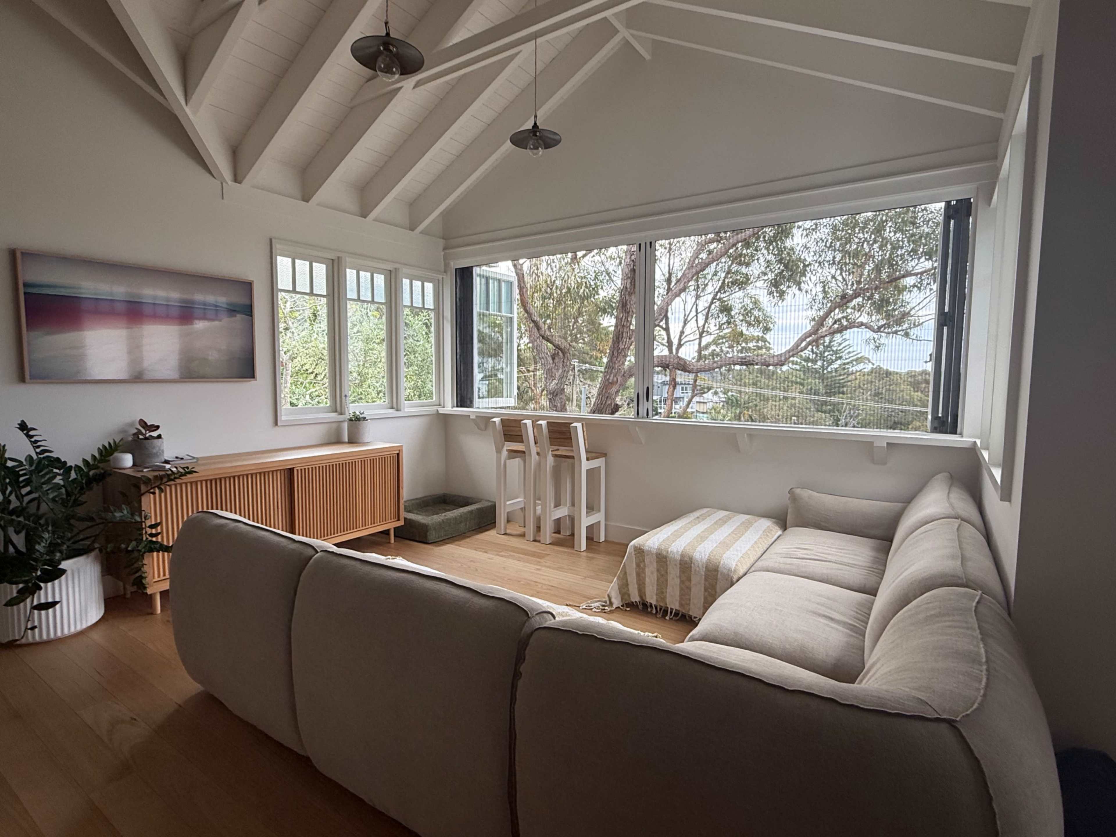 beach house perched in the hills with headland views Image in North Narrabeen, North Narrabeen, NSW