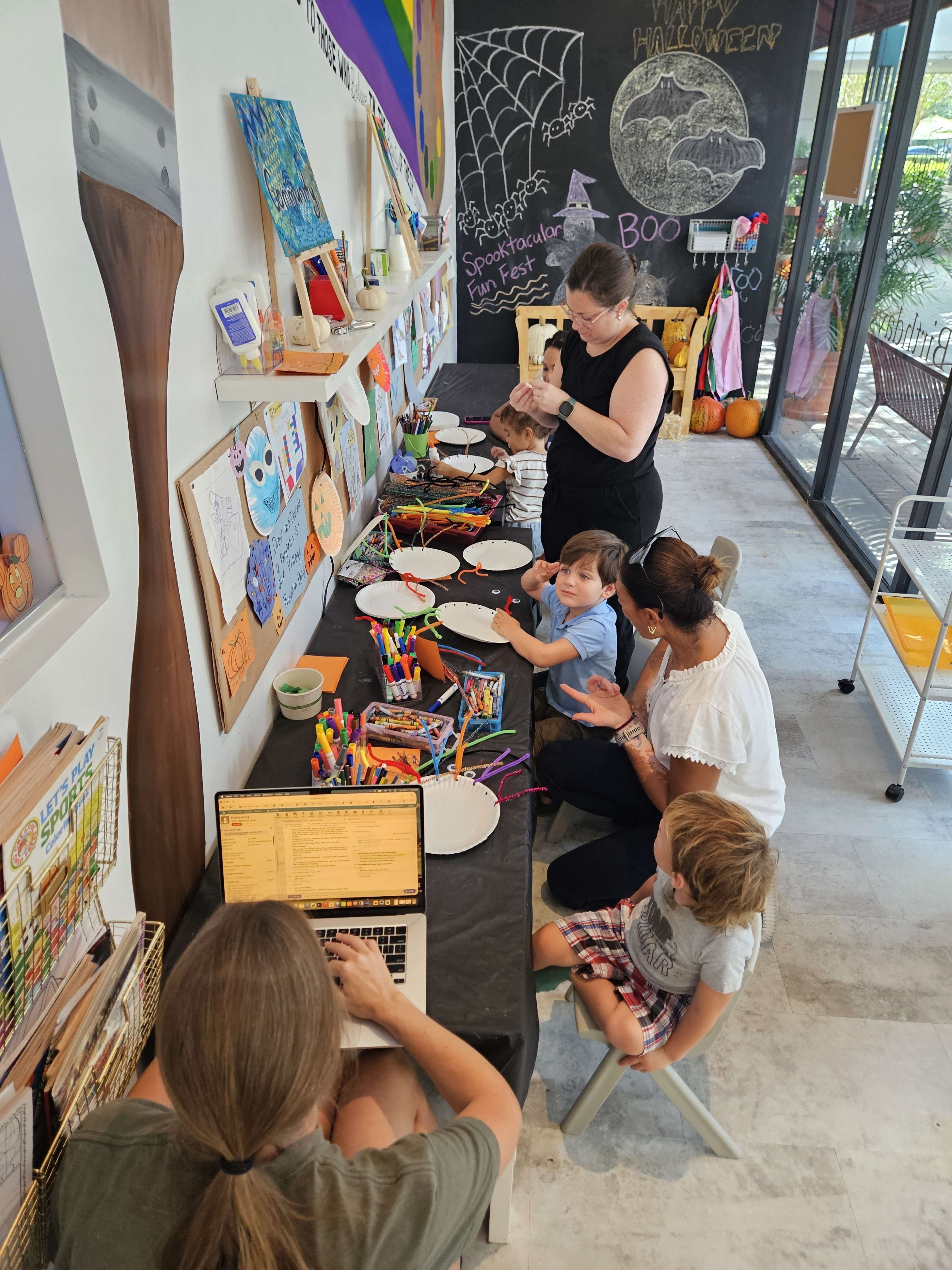 Creative Art Area with Natural Light — Ideal for Kids’ Art Parties or Workshops Image in University Drive, Coral Springs, FL