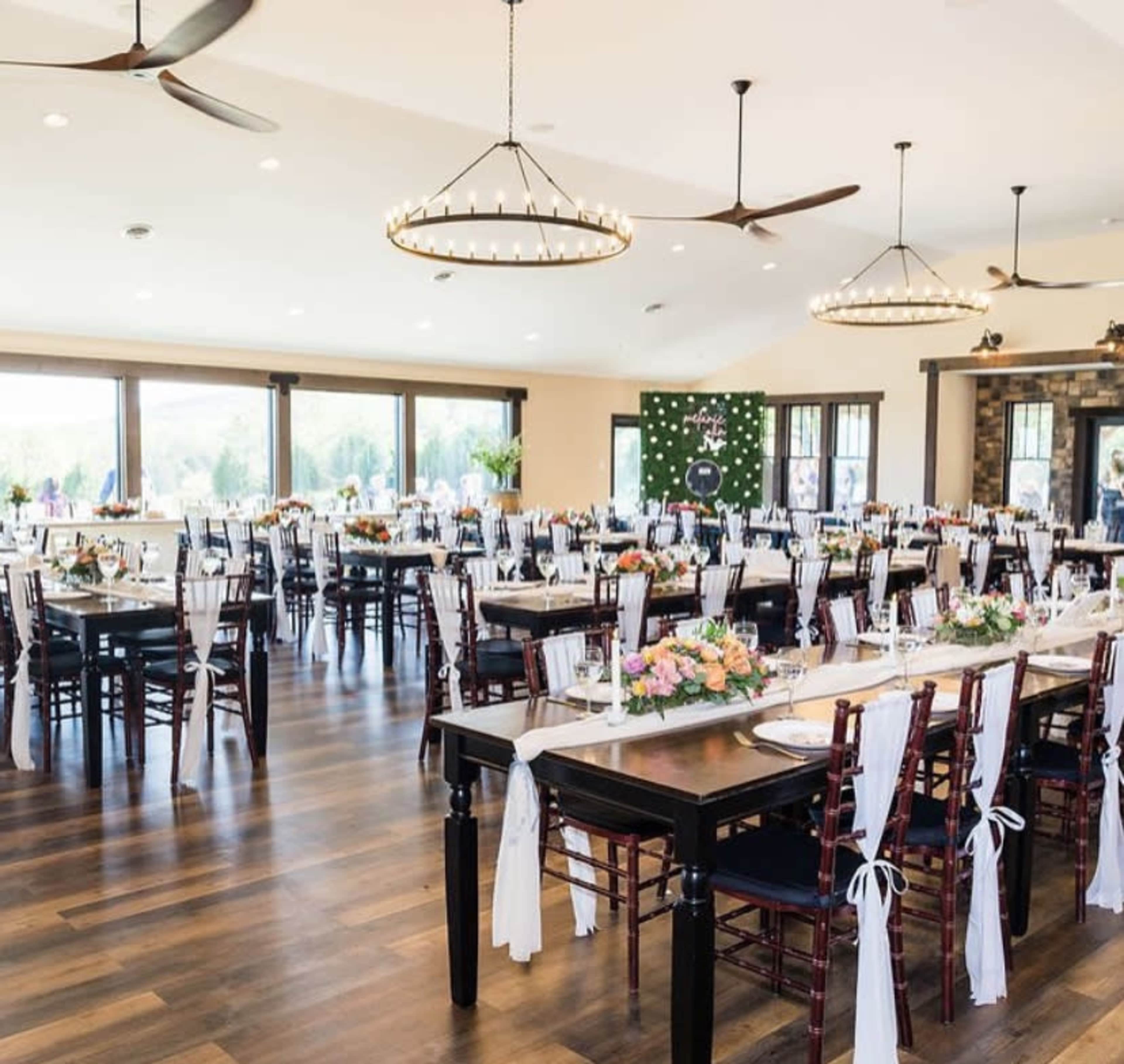 Country, rustic barn style event center overlooking a winery Image in , Haymarket, VA