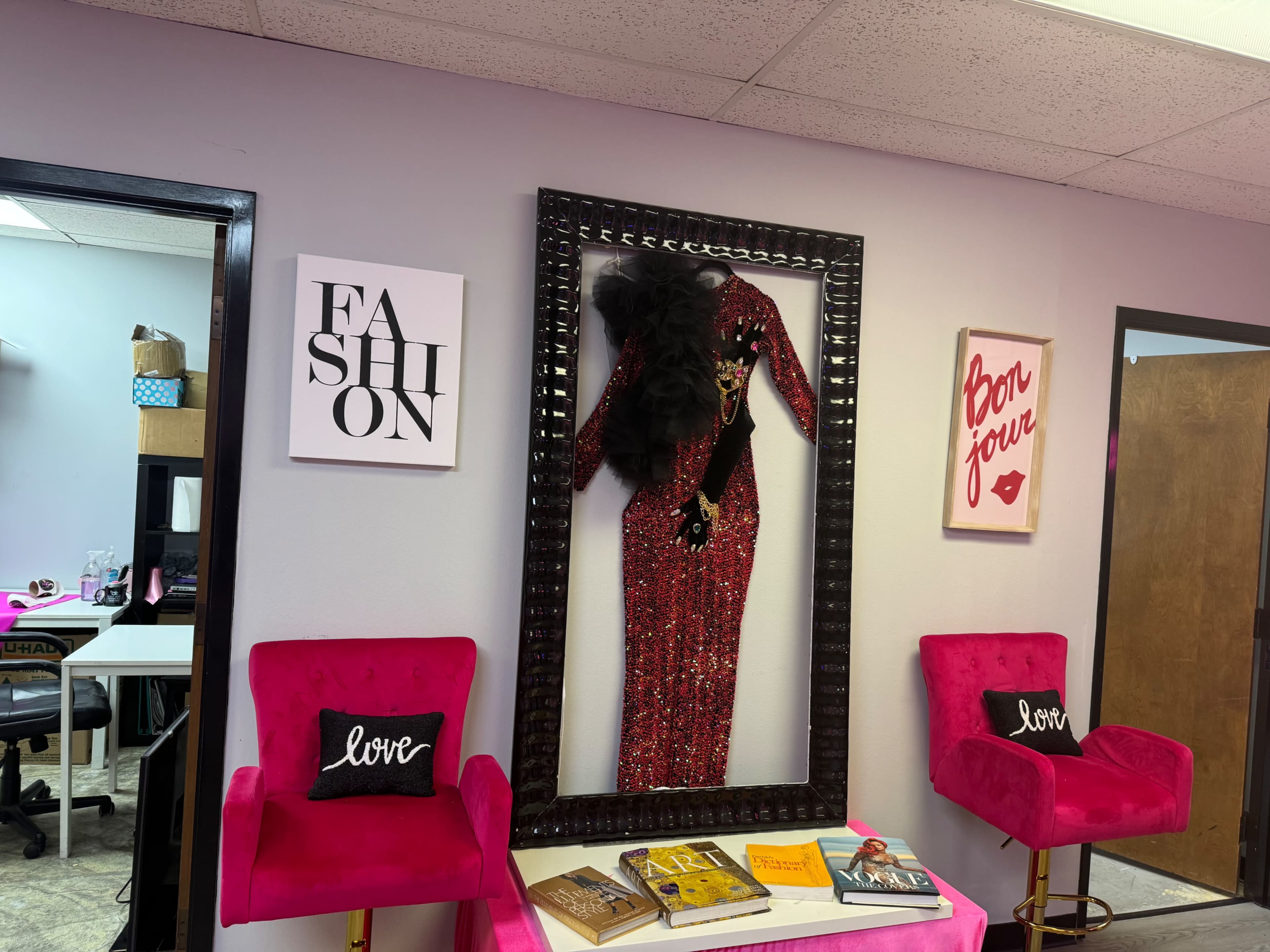PINK is a Lifestyle! PINK LUCY DESIGN HOUSE - chic, PINK, and modern Image in Addison, Addison, TX
