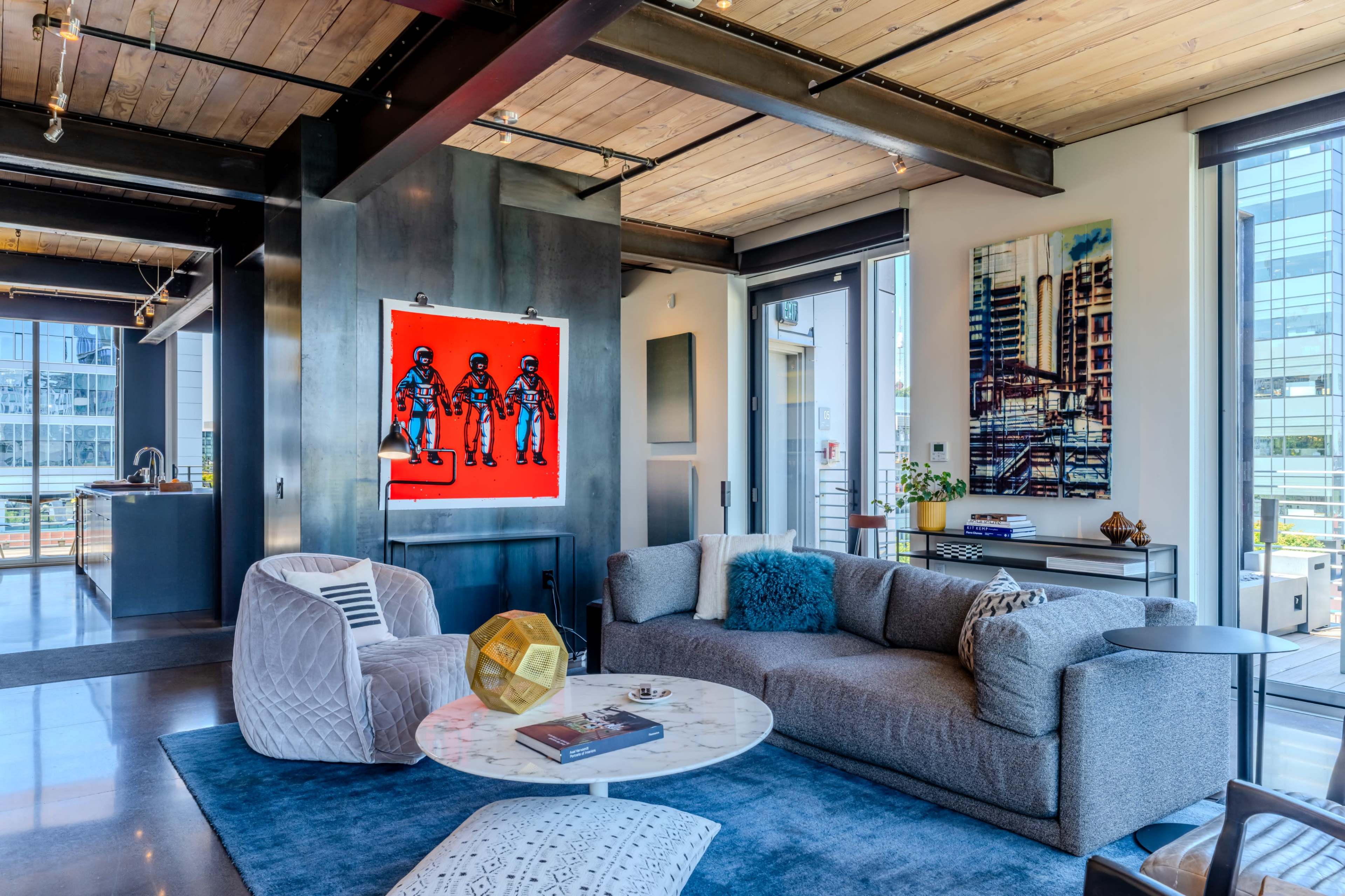 South Lake Union Penthouse with Lake Union View Image in South Lake Union, Seattle, WA