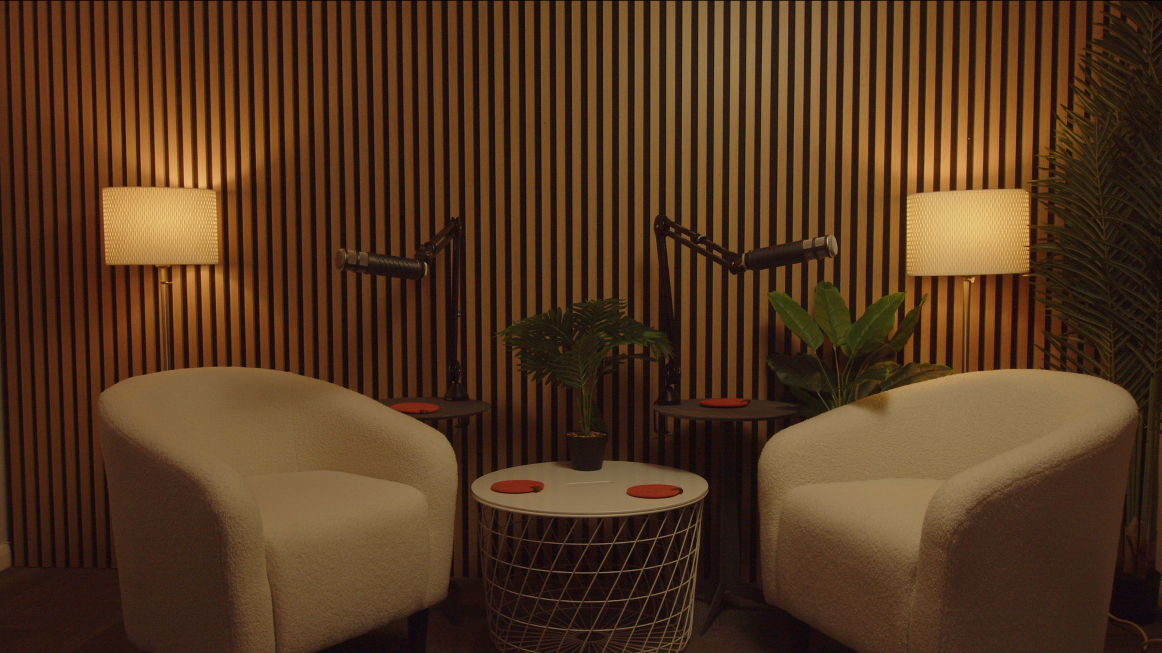 Cosy Podcast Studio Image in Hammersmith, London, ENG