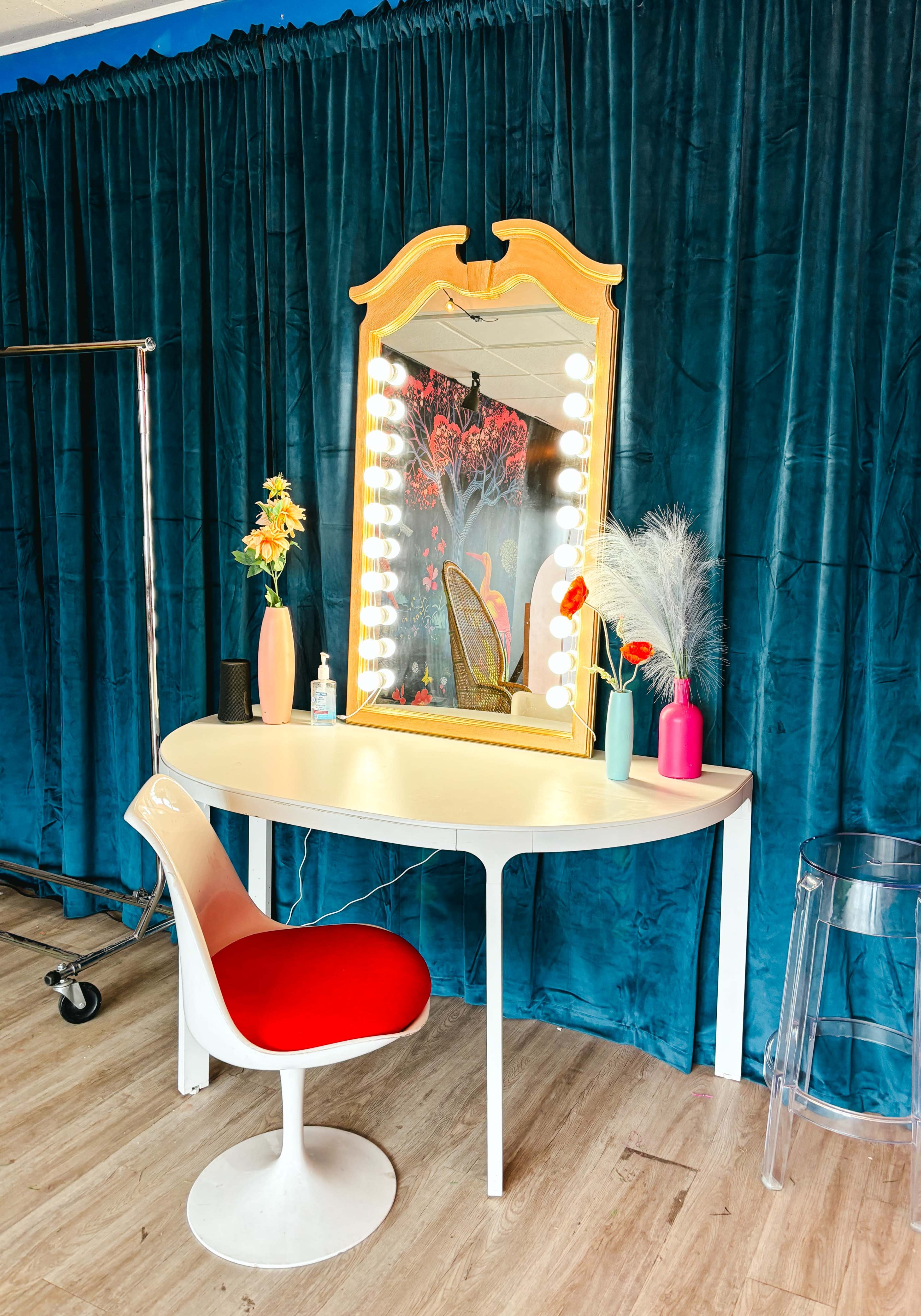 Multi-Set Photo Studio - Vintage Neon Night Garden Image in Highland Park, Calgary, AB