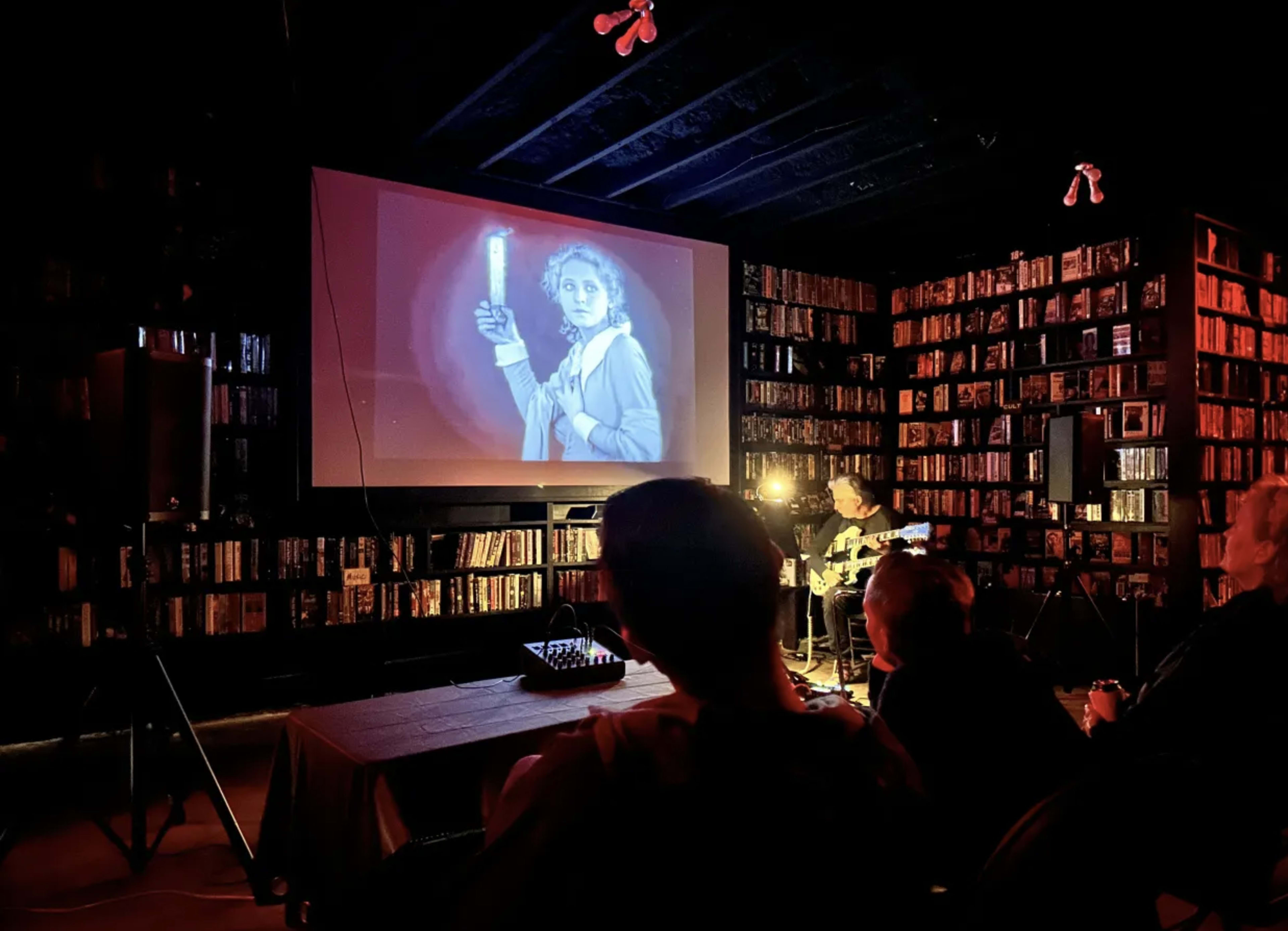 Rent an Entire Video Store with Built in Micro Cinema Theatre Image in North Loop, Austin, TX