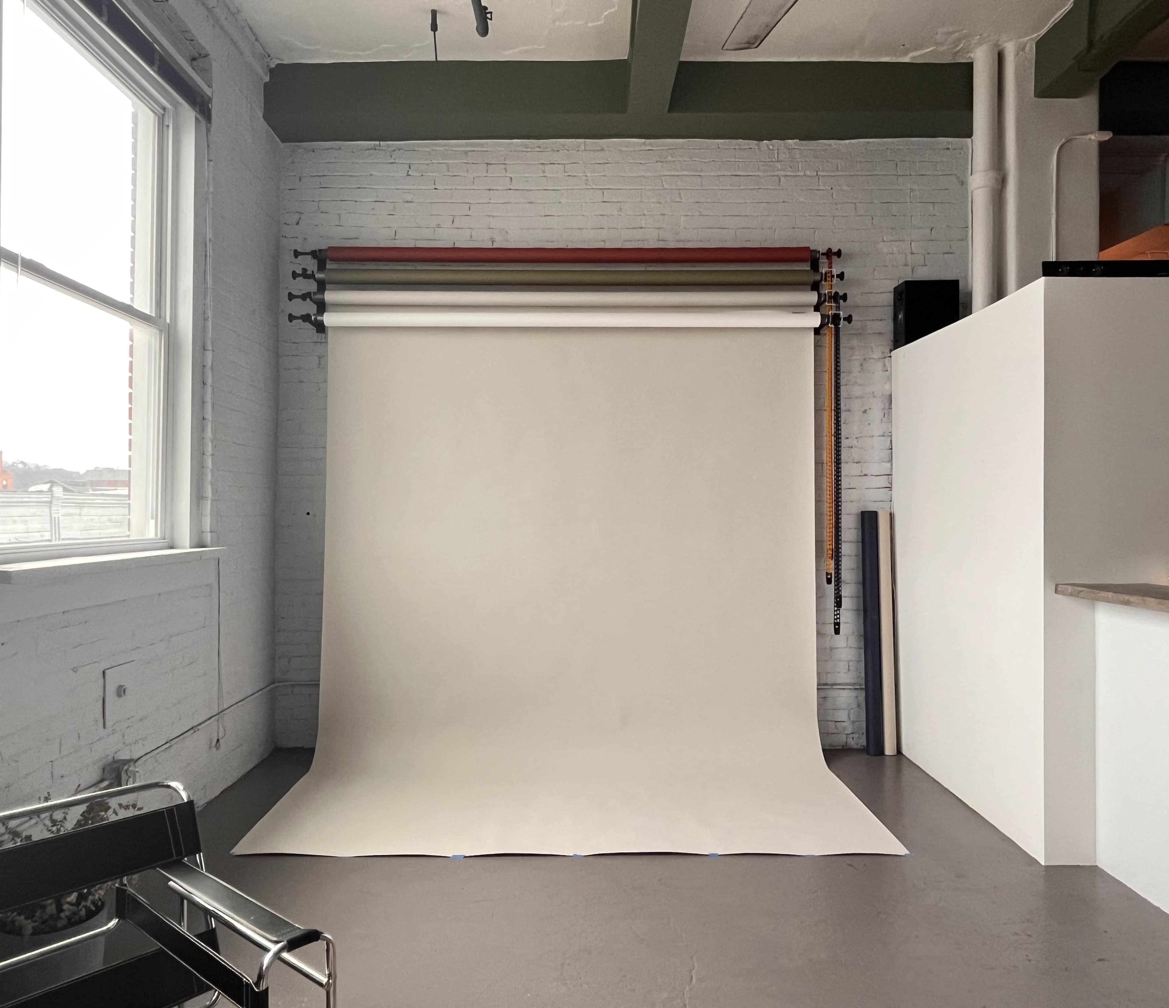 Industrial Loft Photo Studio Mid Century Decor Image in Uptown, Pittsburgh, PA