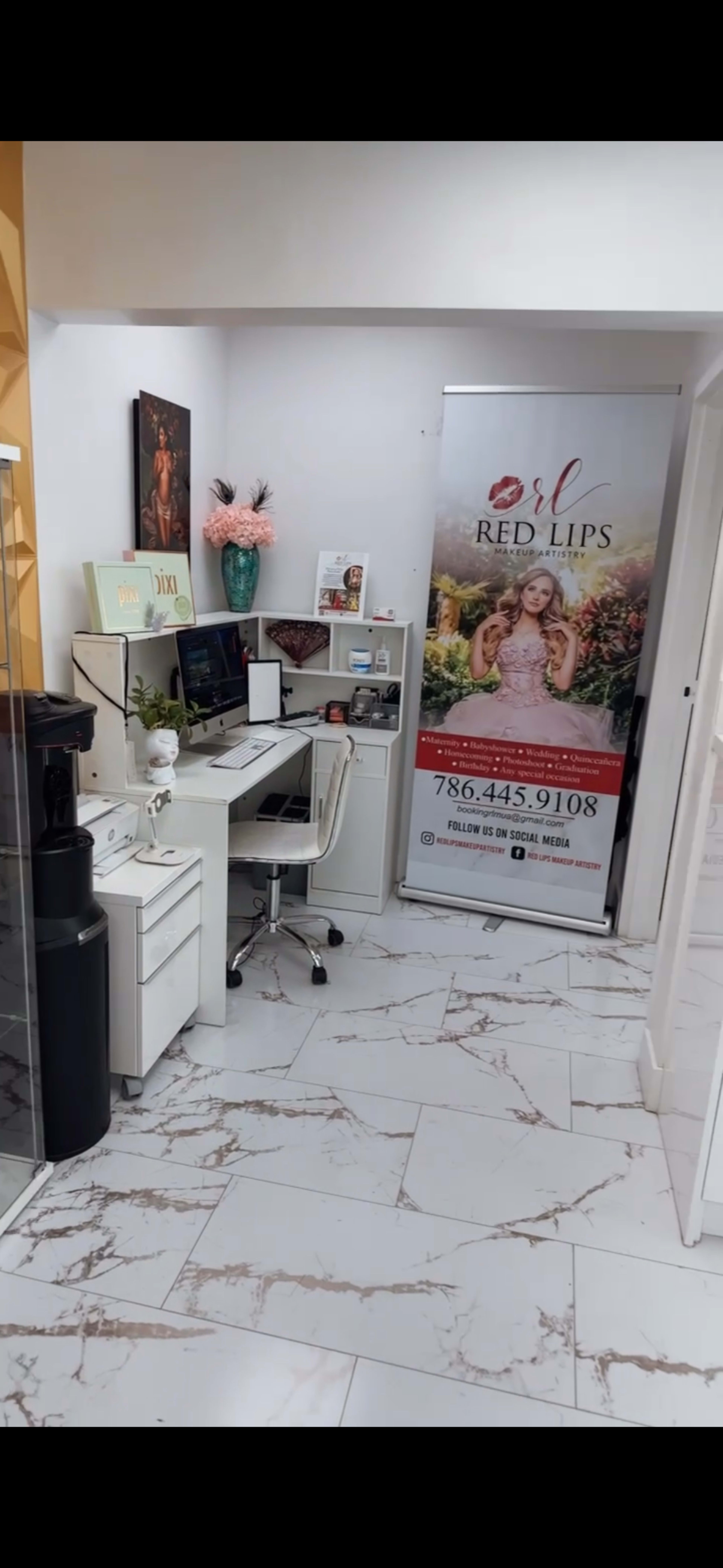 Red Lips Makeup Artistry Studio Image in Hialeah, hialeah, FL