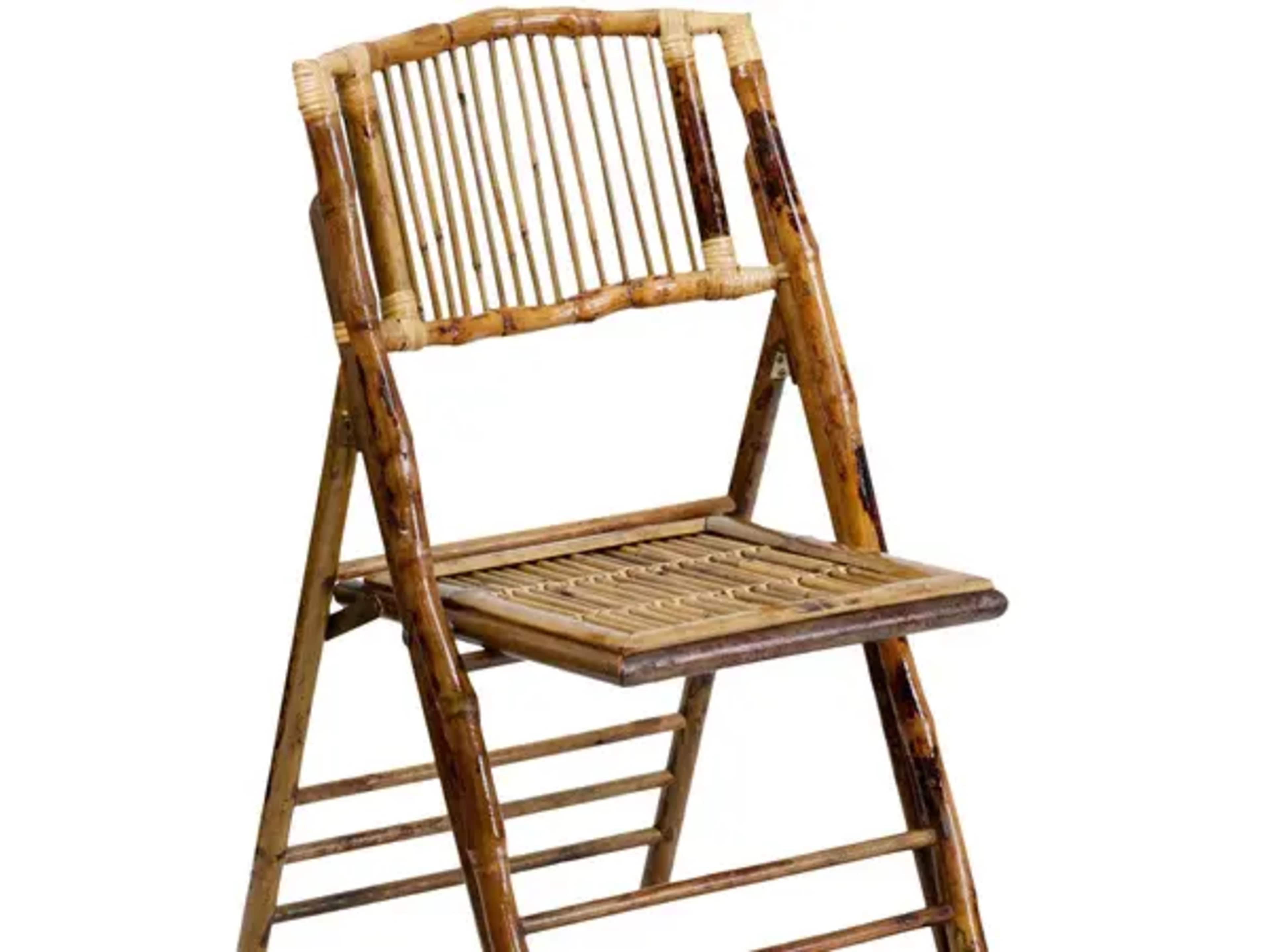 Bamboo folding chair