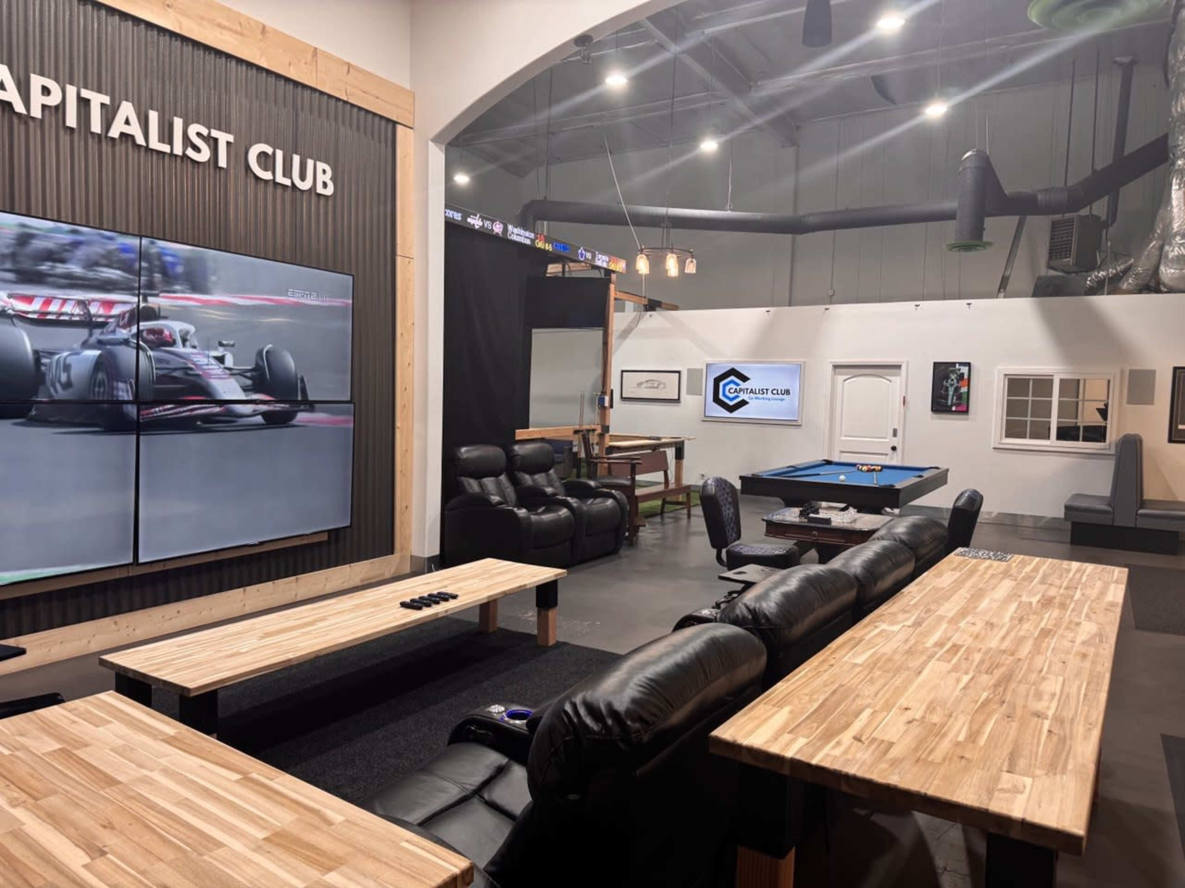 Urban Media Lounge for meetings or watch parties Image in Costa Mesa, Costa Mesa, CA