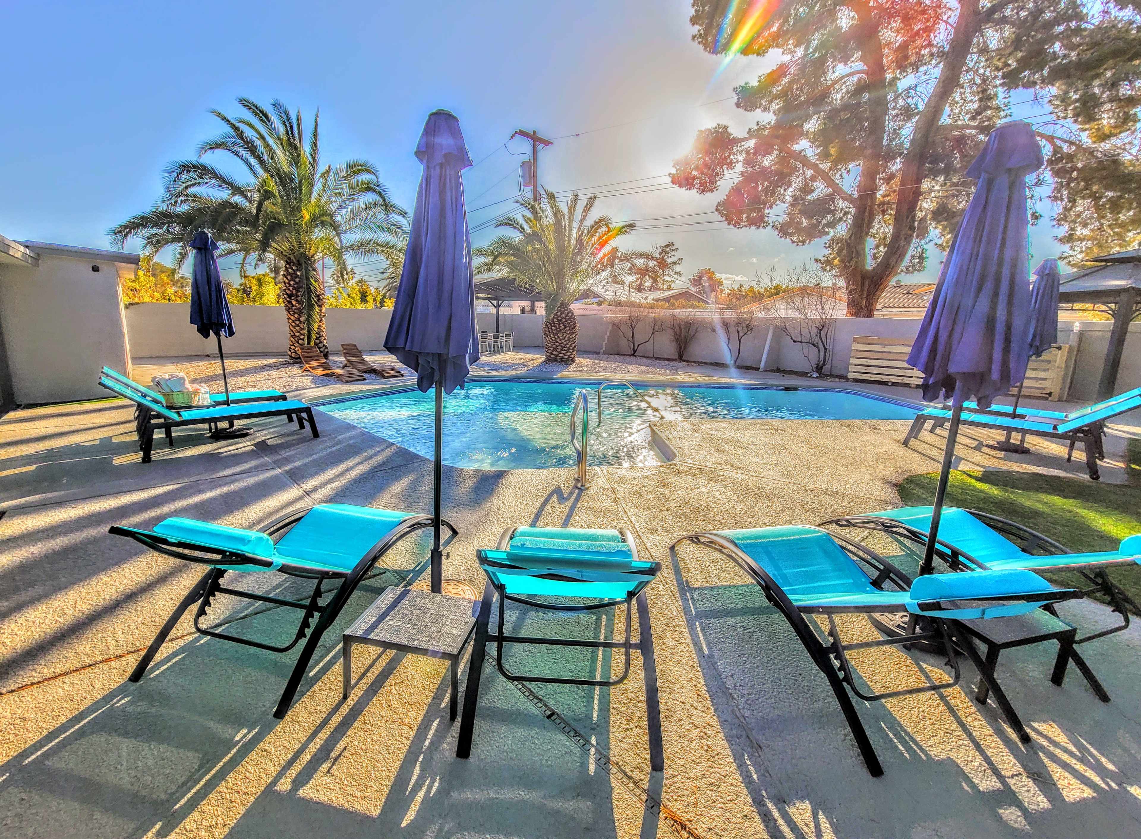 Beautiful Ranch Style Estate with Private Pool and Extended Accommodations Image in Paradise, Las Vegas, NV