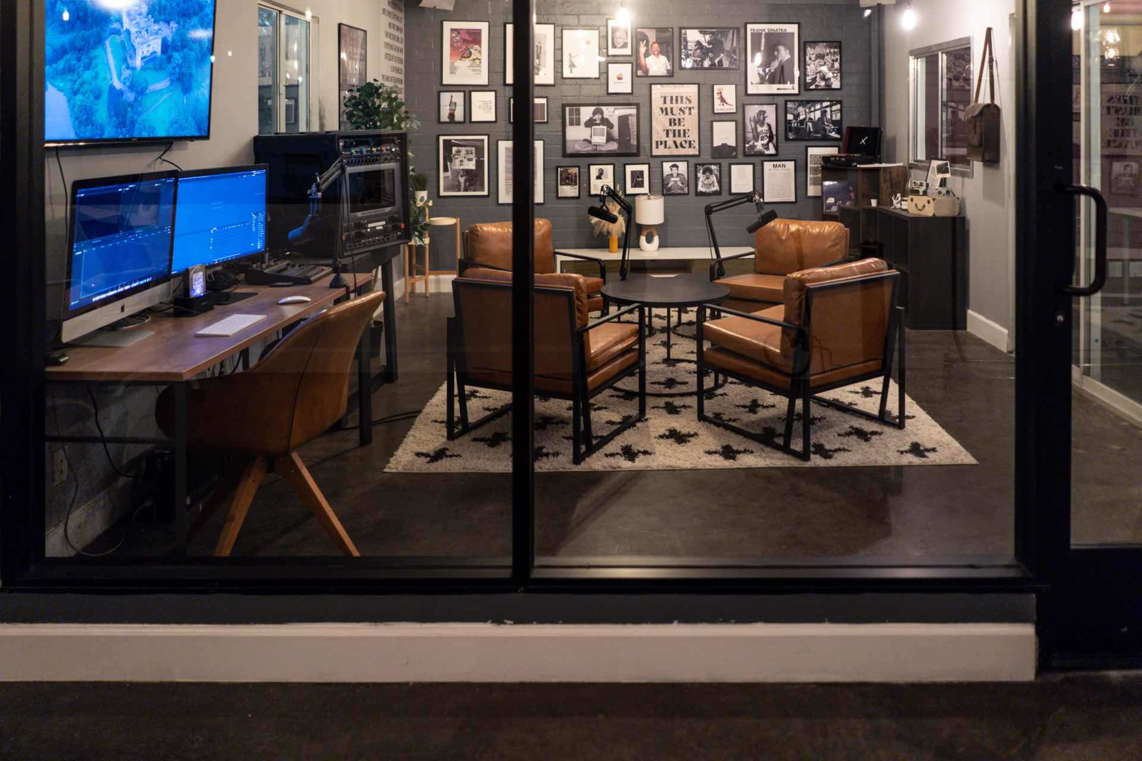 Podcast Recording Studio Space Image in South Los Angeles, LOS ANGELES, CA