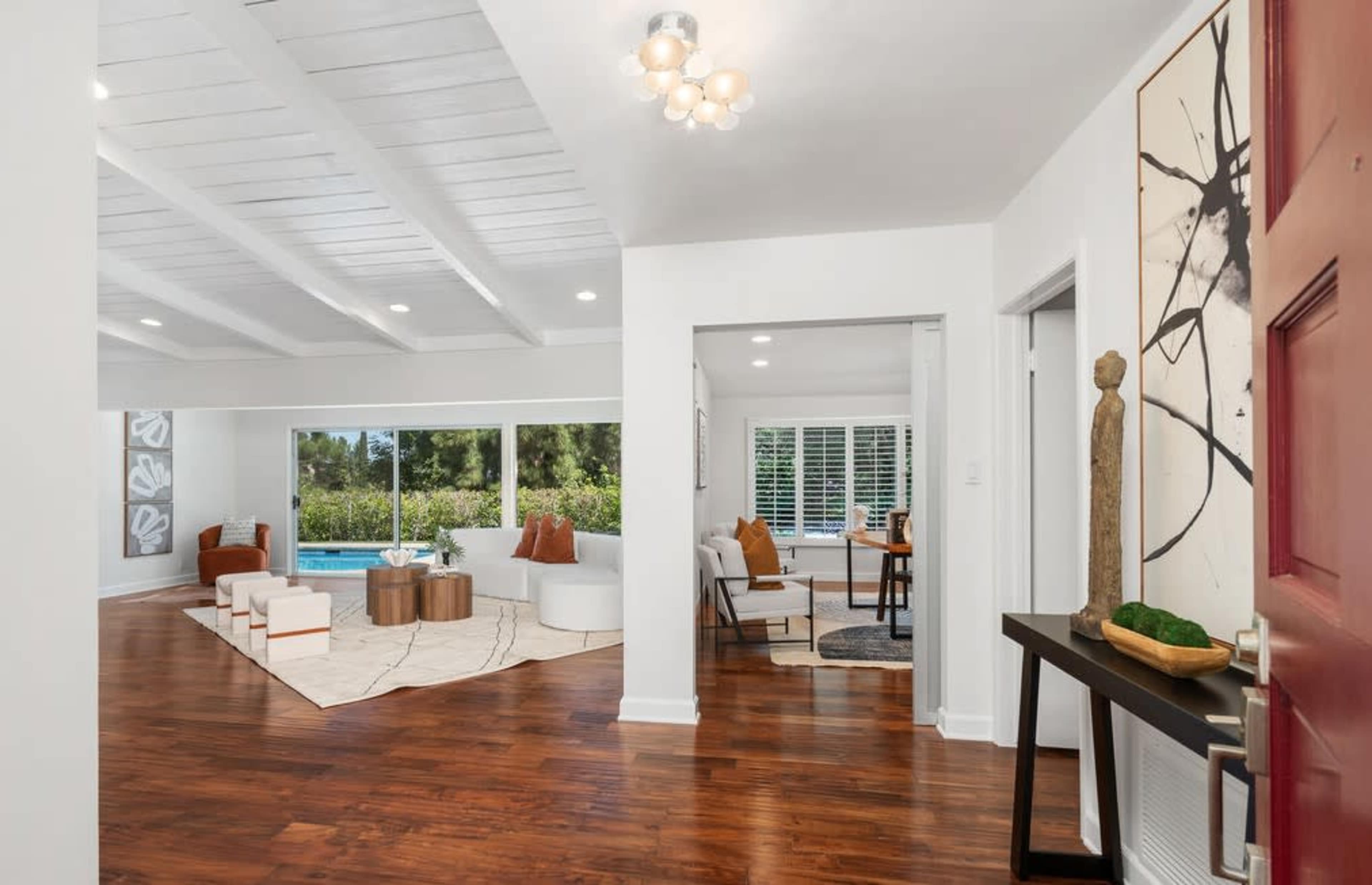 "Encino Hills Mid-Century Ranch with Pool & Valley Views" Image in Encino, Encino, CA