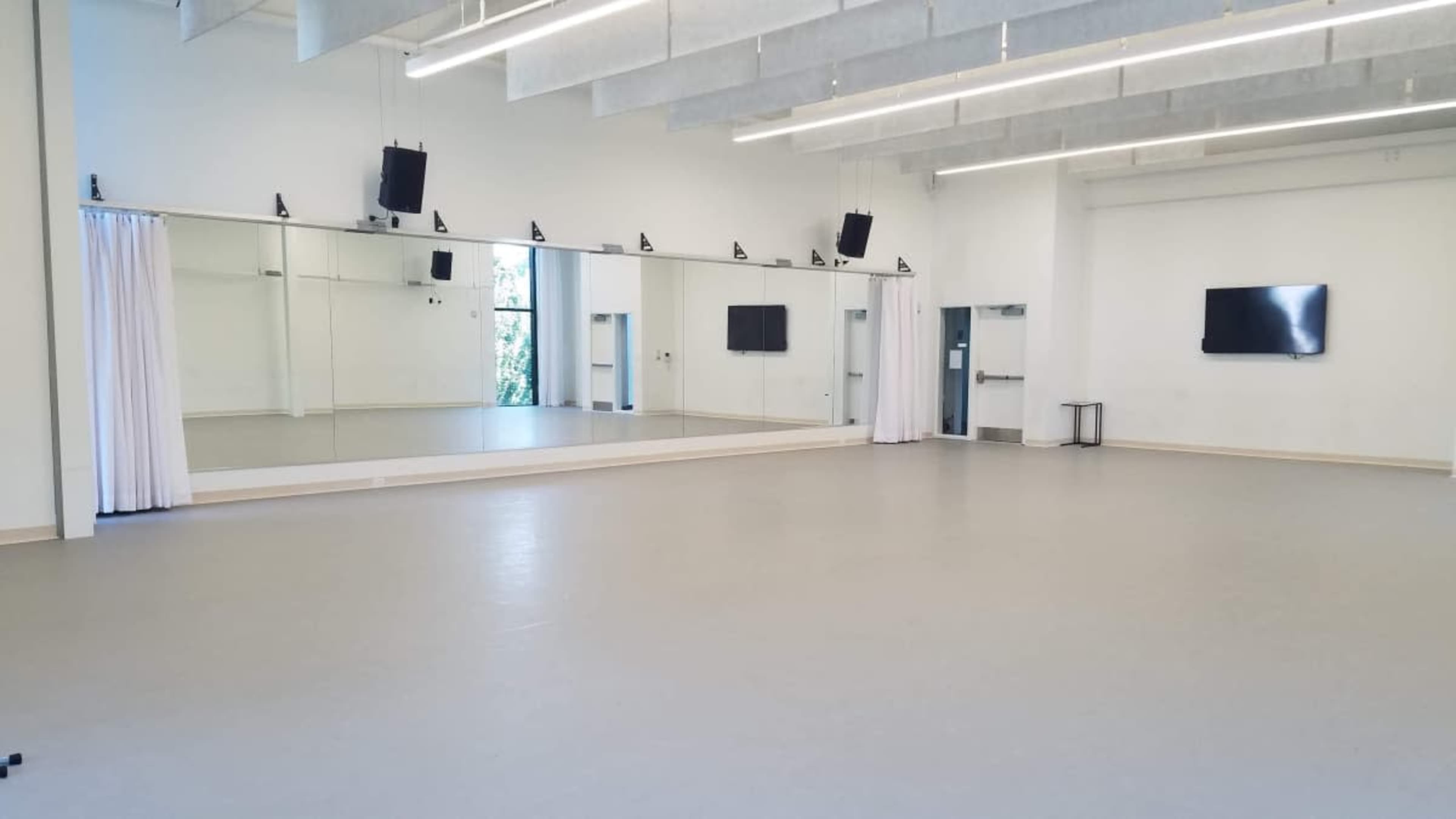 Modern & Beautiful Marley Floor Dance Studio Image in Edgewood, Atlanta, GA