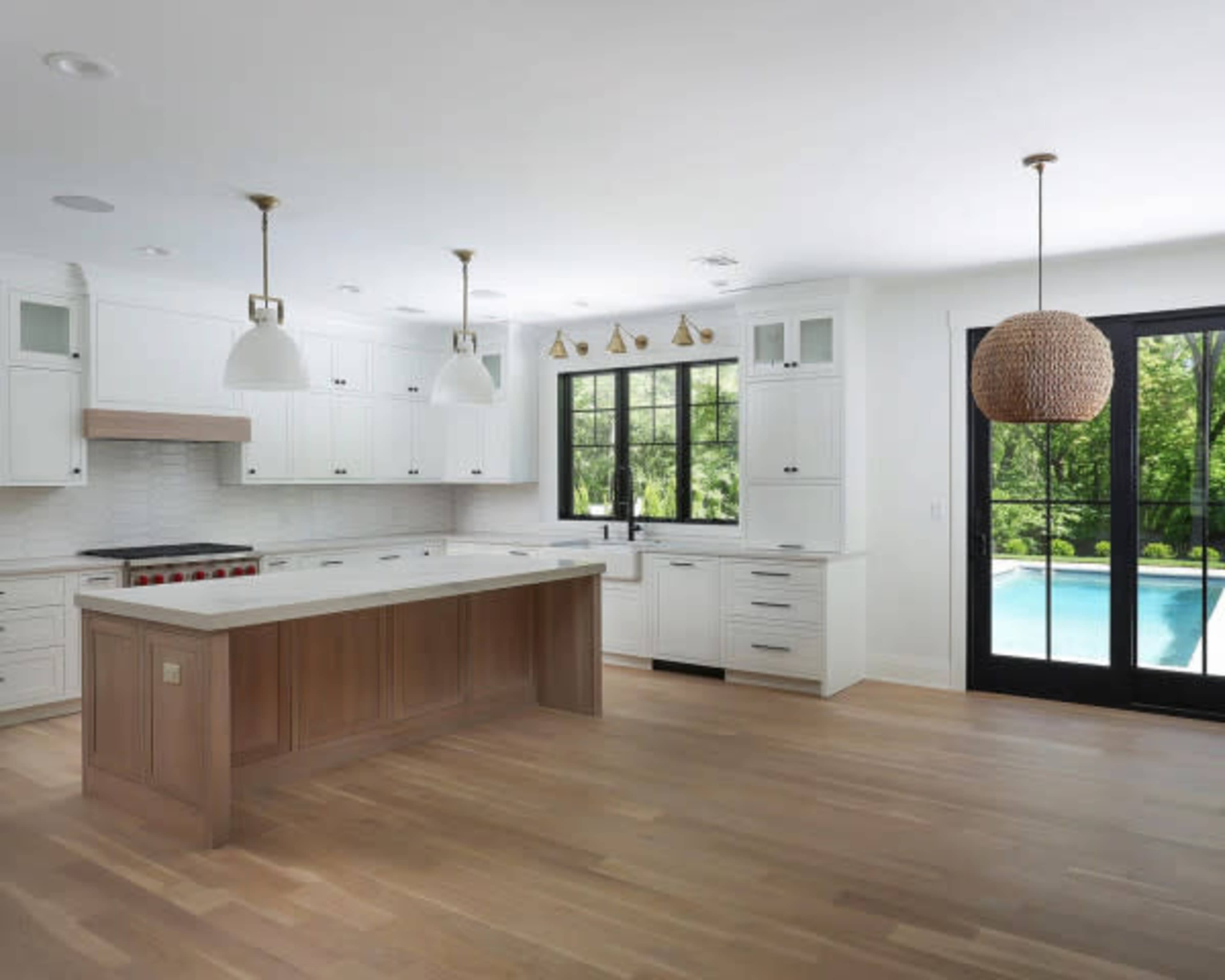 Custom built suburban home with park and pond view Image in Westfield, Westfield, NJ