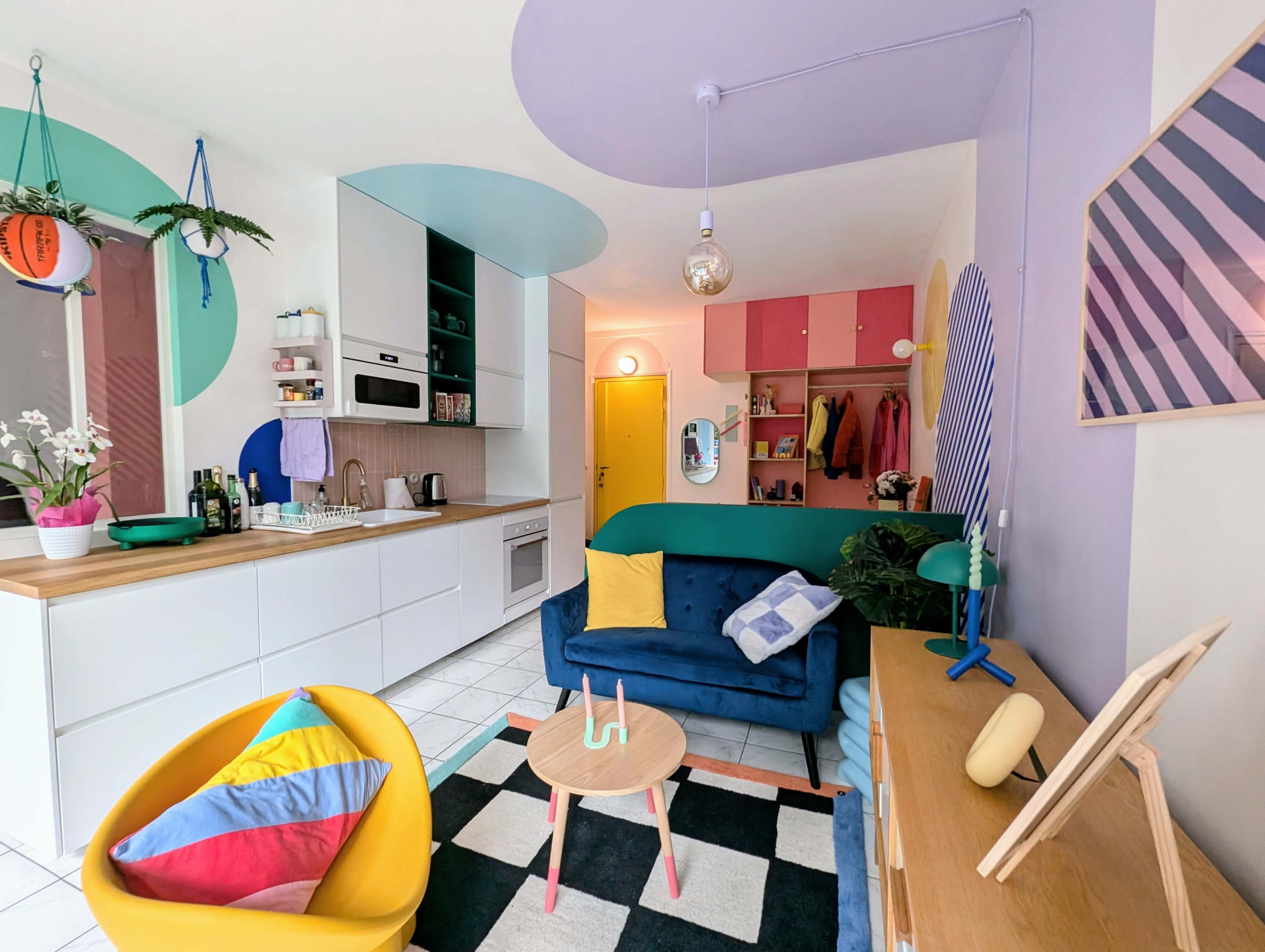 Studio parisien coloré avec jardin Image dans Quartier de la Gare, Paris, 