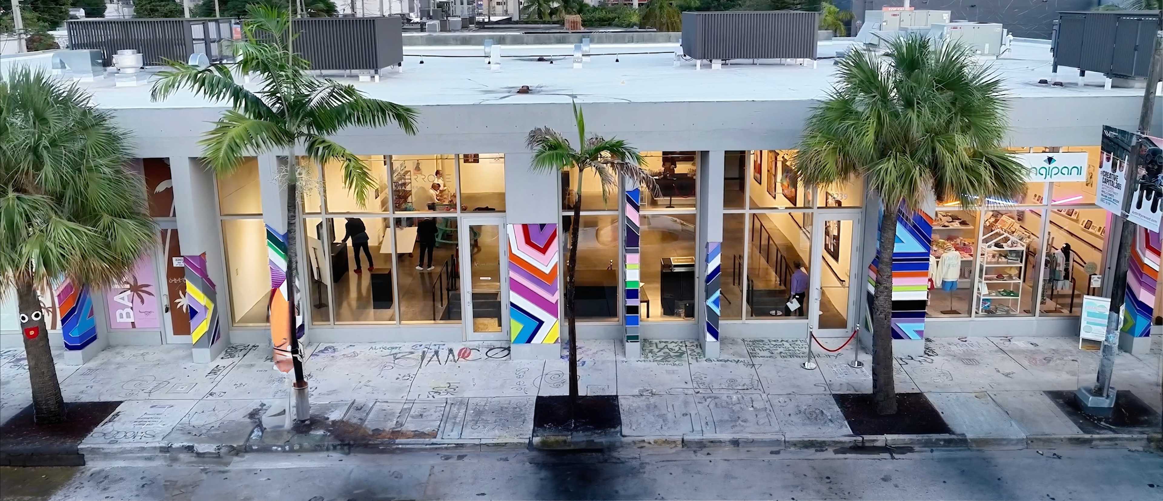 2,200 sq ft Fine Art Gallery in Wynwood with Global Masterworks Image in Wynwood, Miami, FL