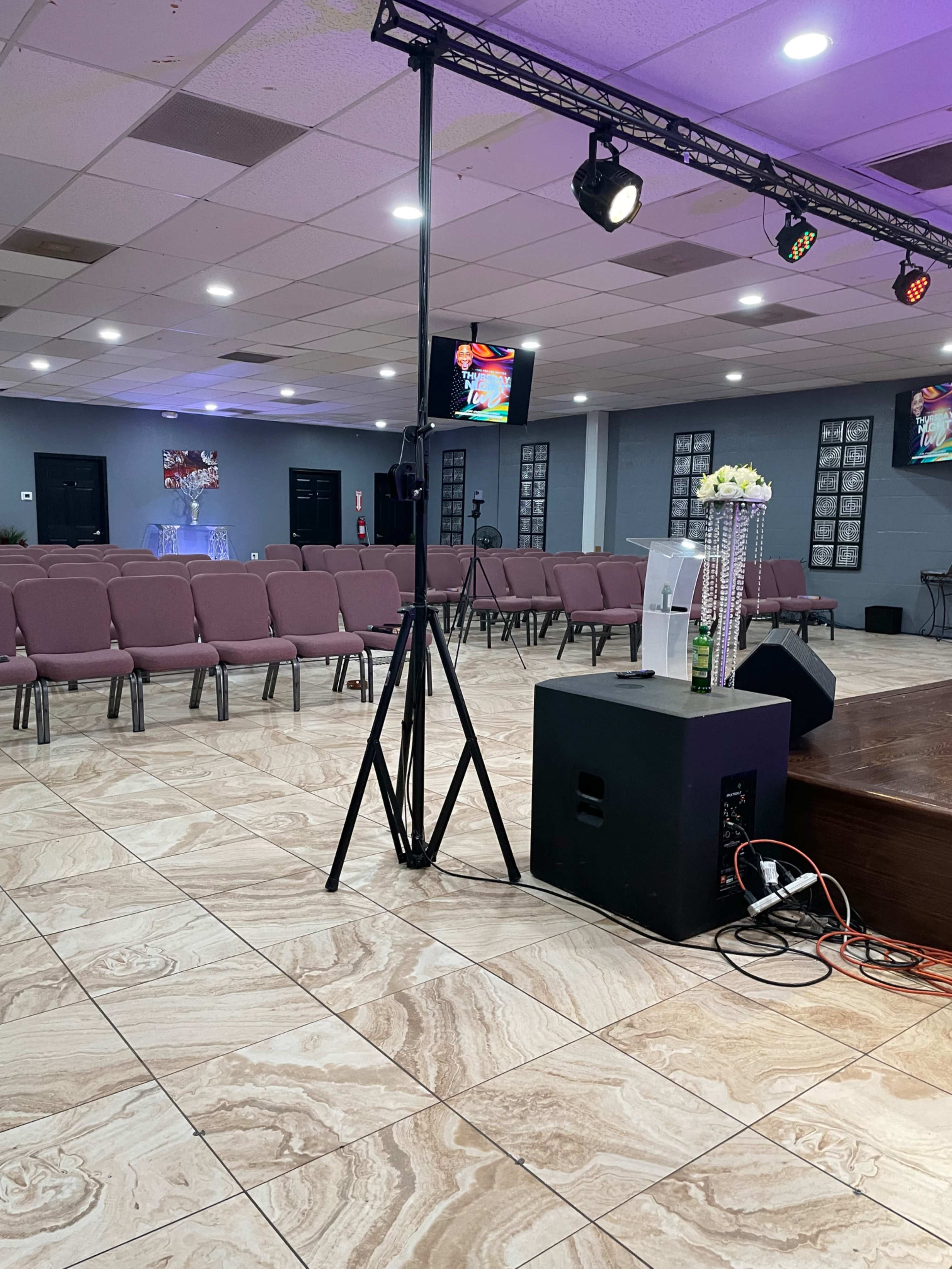 Church or banquet hall located by the hobby airport! Image in Greater Hobby Area, Houston, TX