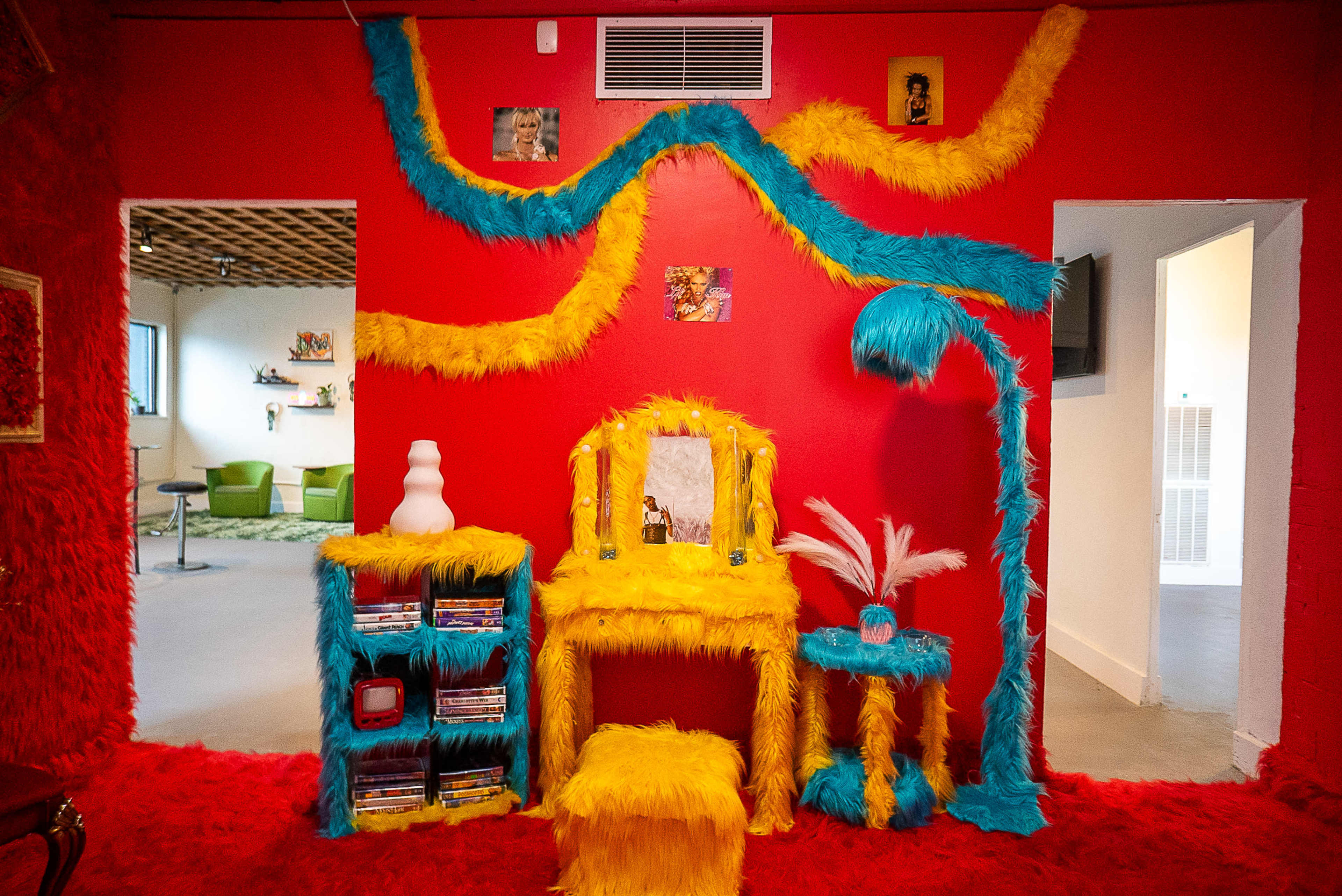 Red Fur Room ByxStudios Image in Lawndale / Wayside, Houston, TX