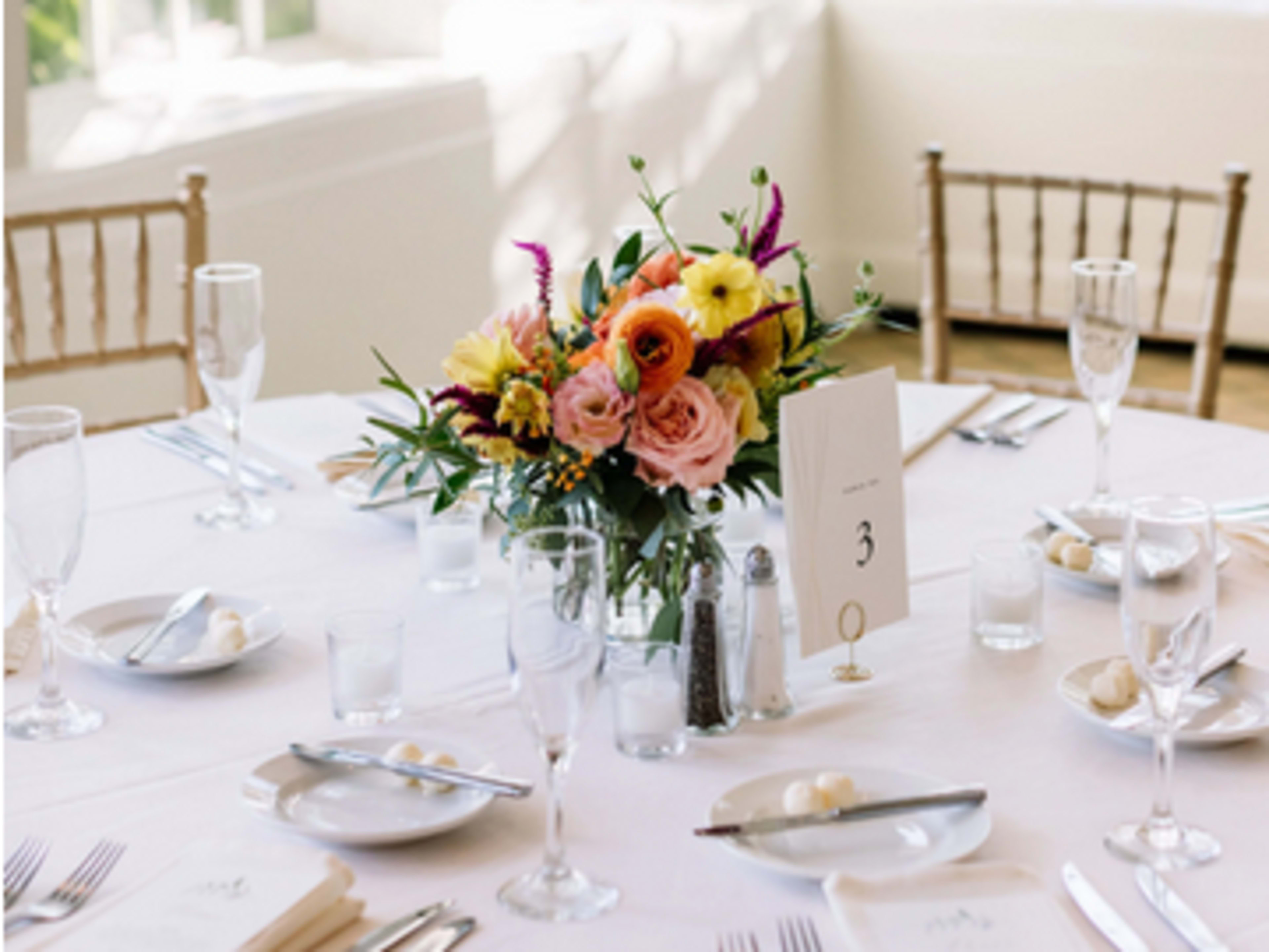 5" Cylinder or Cube Centerpiece