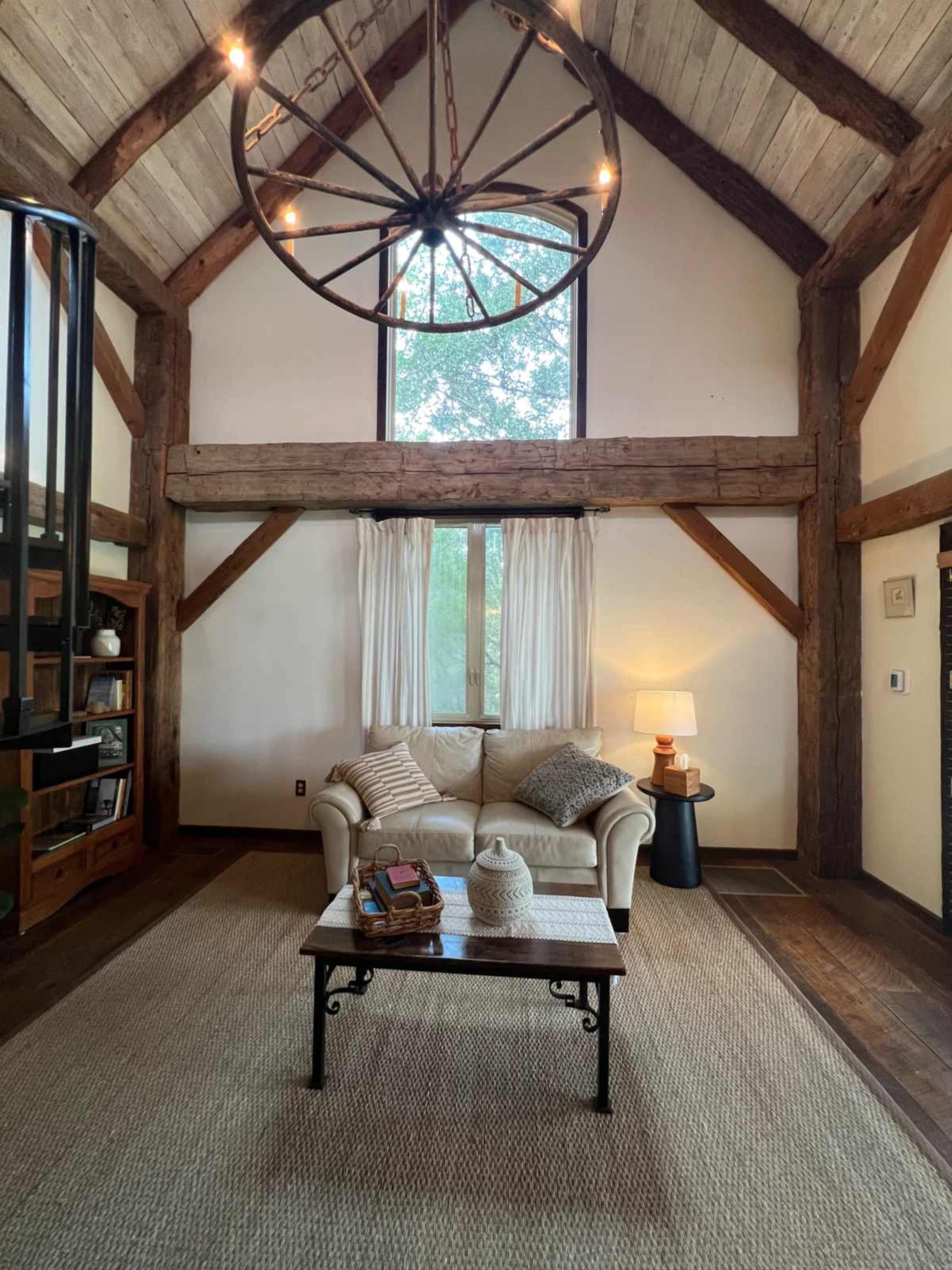 Iconic timber frame Loft cottage in Waco Image in , Waco, TX