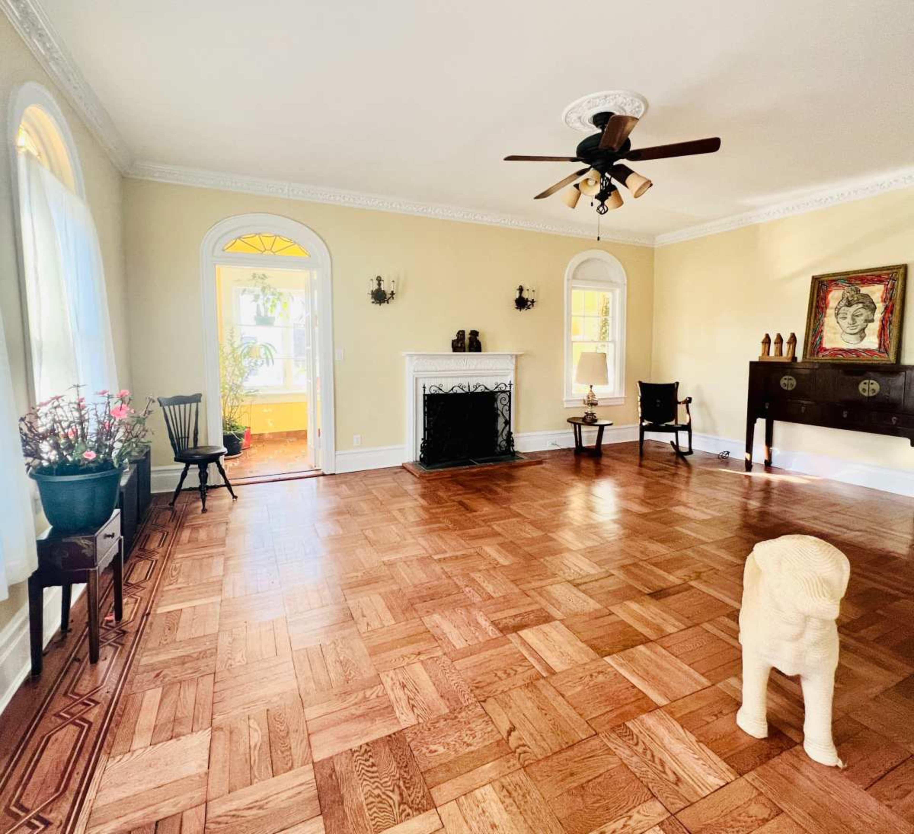 Historic 1924 Gem of a Nine-Bedroom Spanish Colonial House & Garden by the Ocean, Boardwalk & Downtown Image in Long Beach, Long Beach, NY