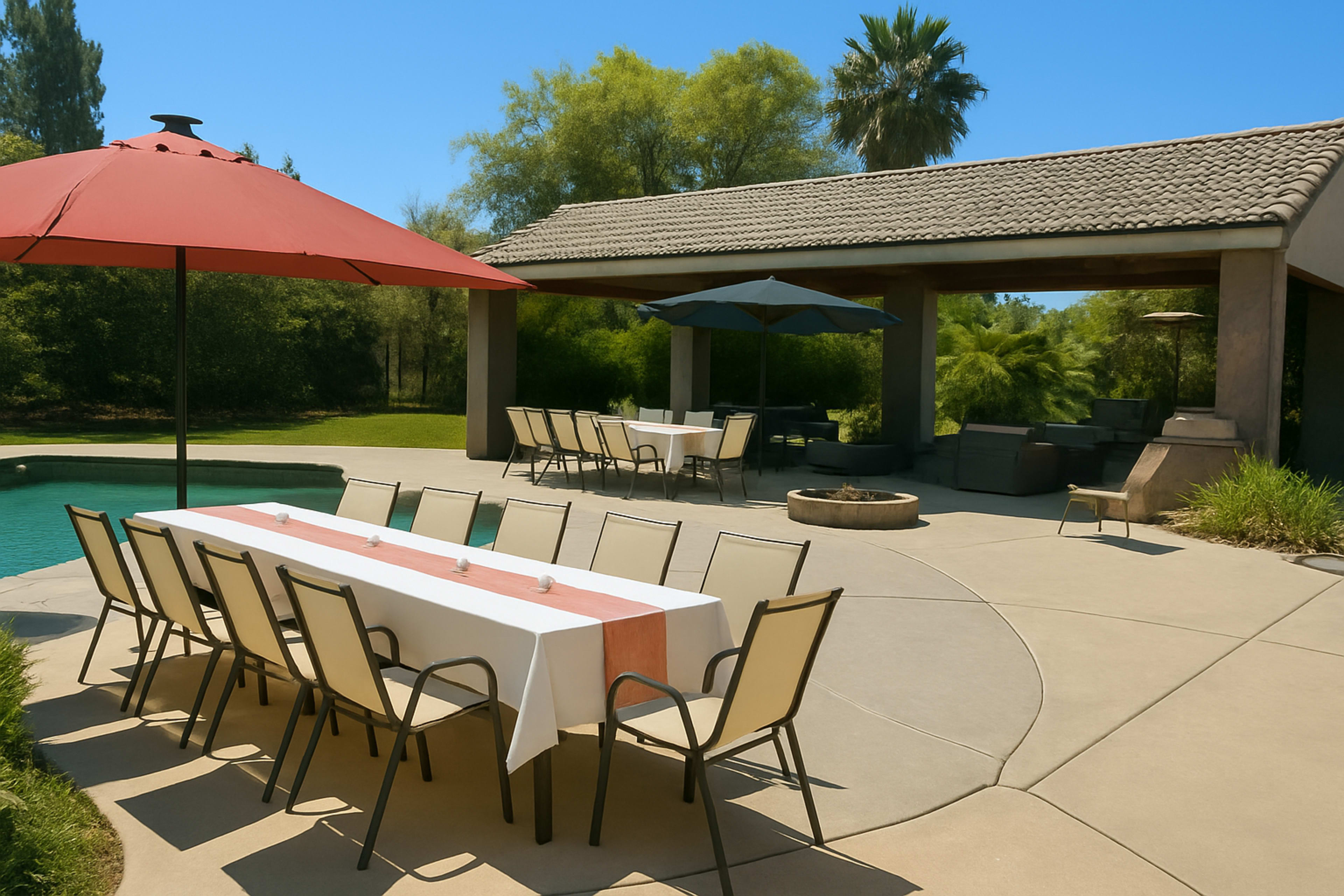 Lush Backyard Oasis in Riverside with Gazebo and Pool Access Image in Riverside, Riverside, CA