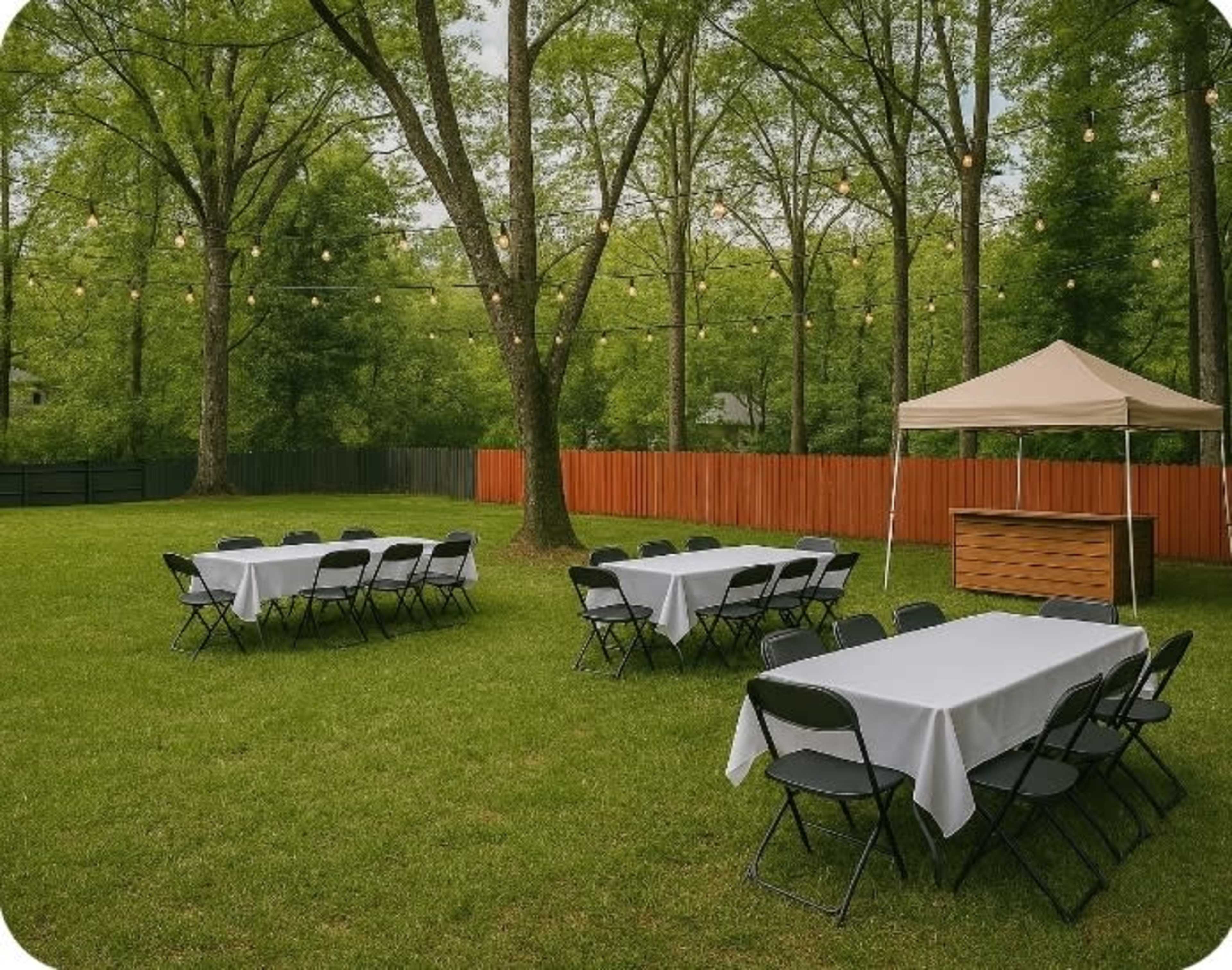 Private Outdoor Event Yard in College Park Image in College Park, College Park, GA