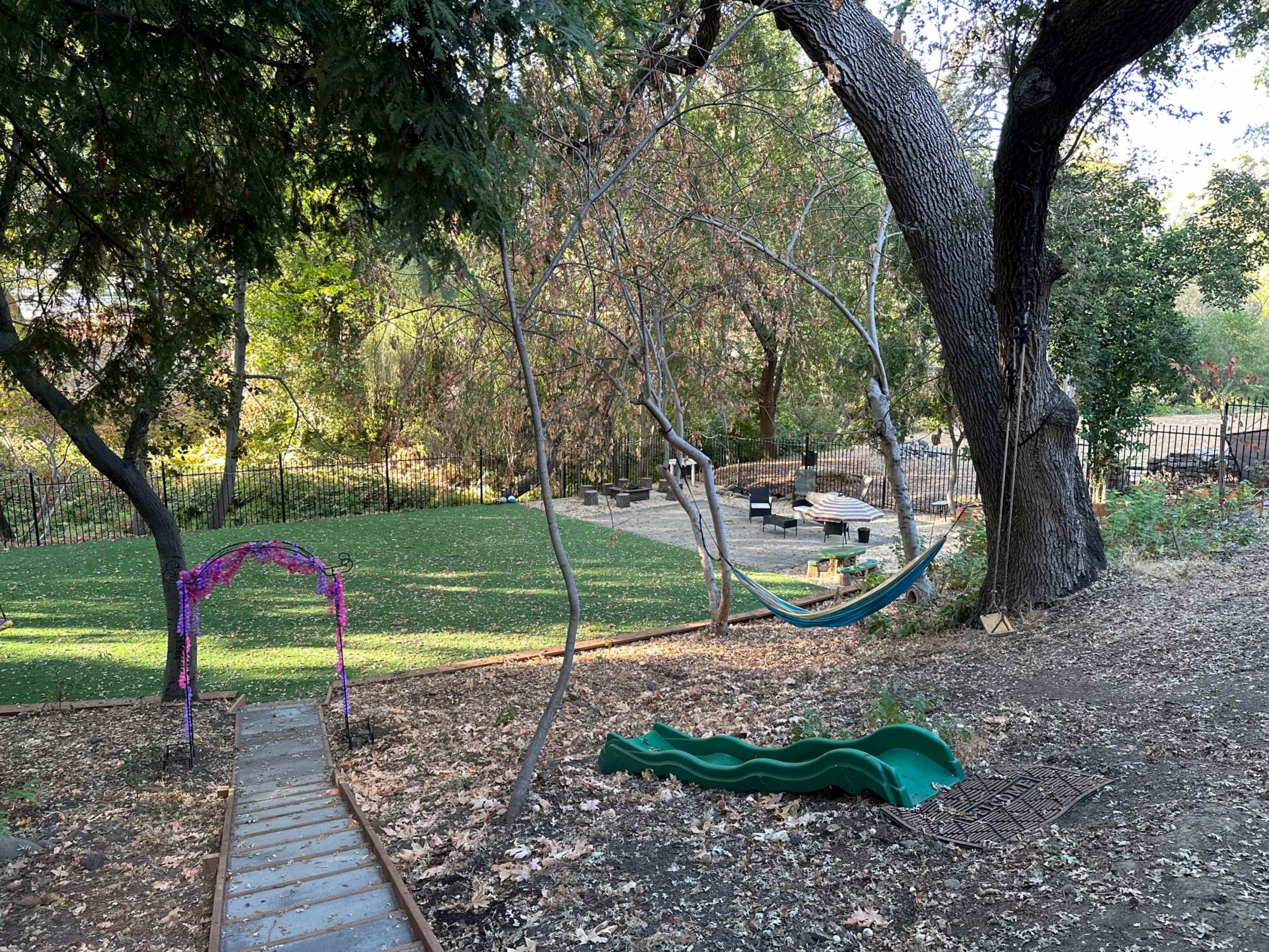 Huge Naturally shaded Creekside backyard! Image in Almaden Guadalupe Park, San jose, CA