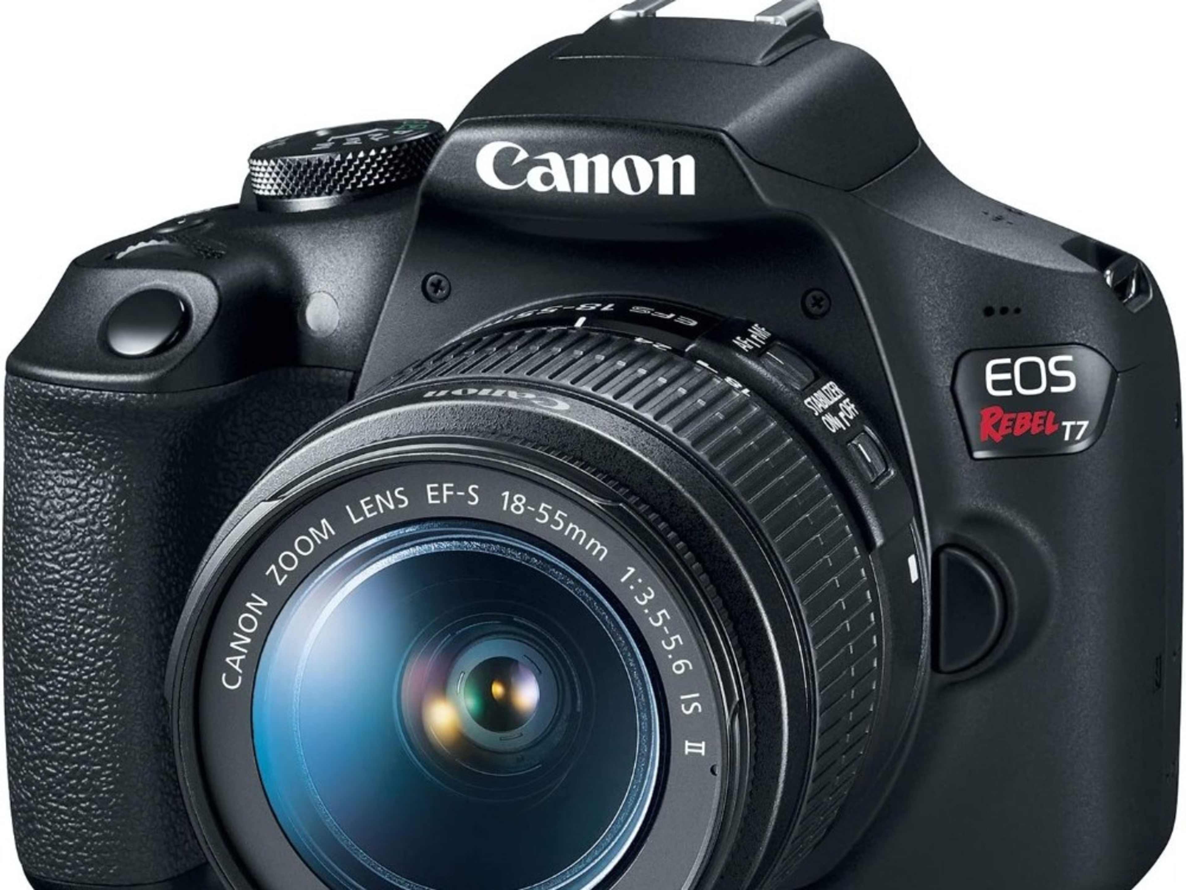 Canon EOS rebel T7 DSLR camera
