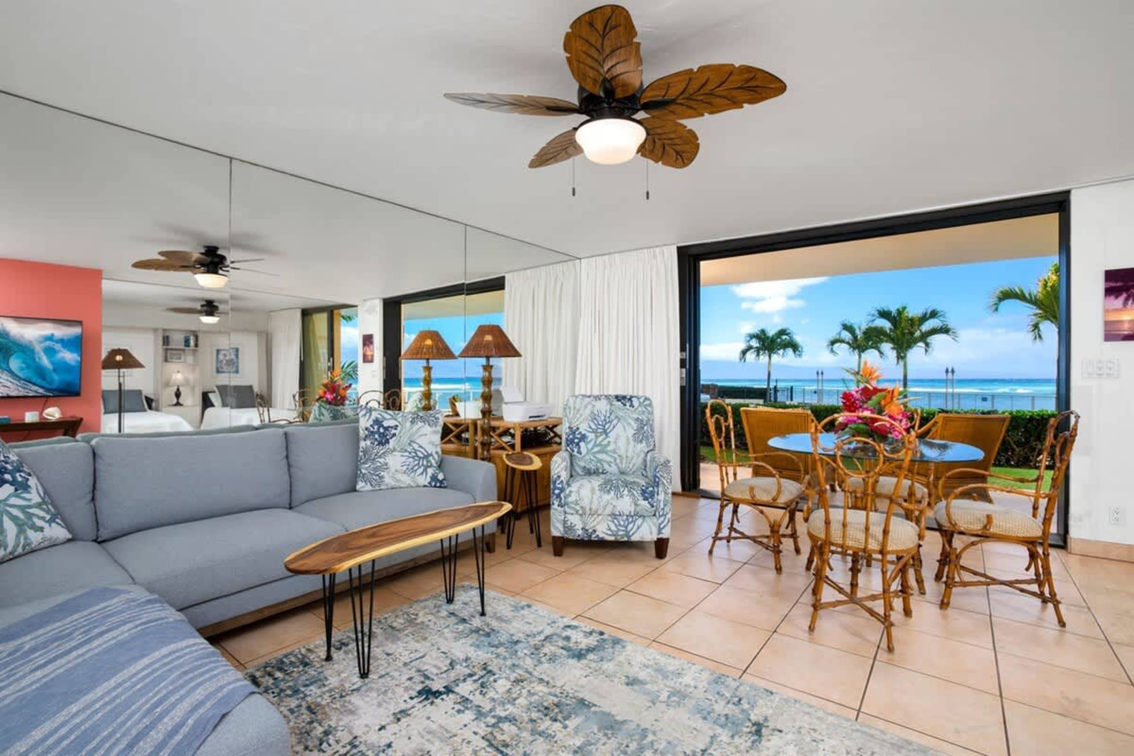 Zen by the Sea | Ground-Level Paradise with Ocean Views Image in Napili-Honokowai, Lahaina, HI