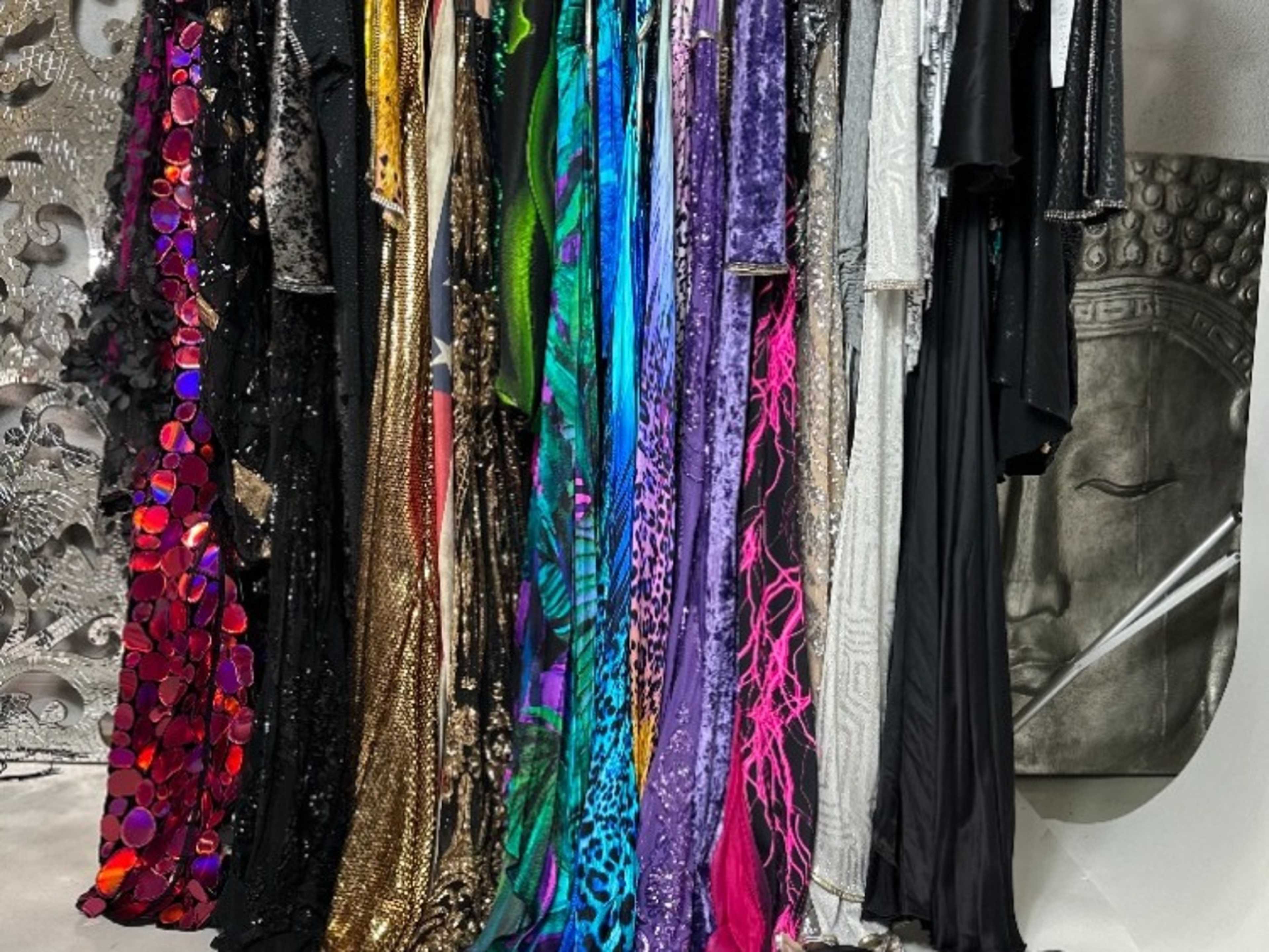 High fashion women's wardrobe