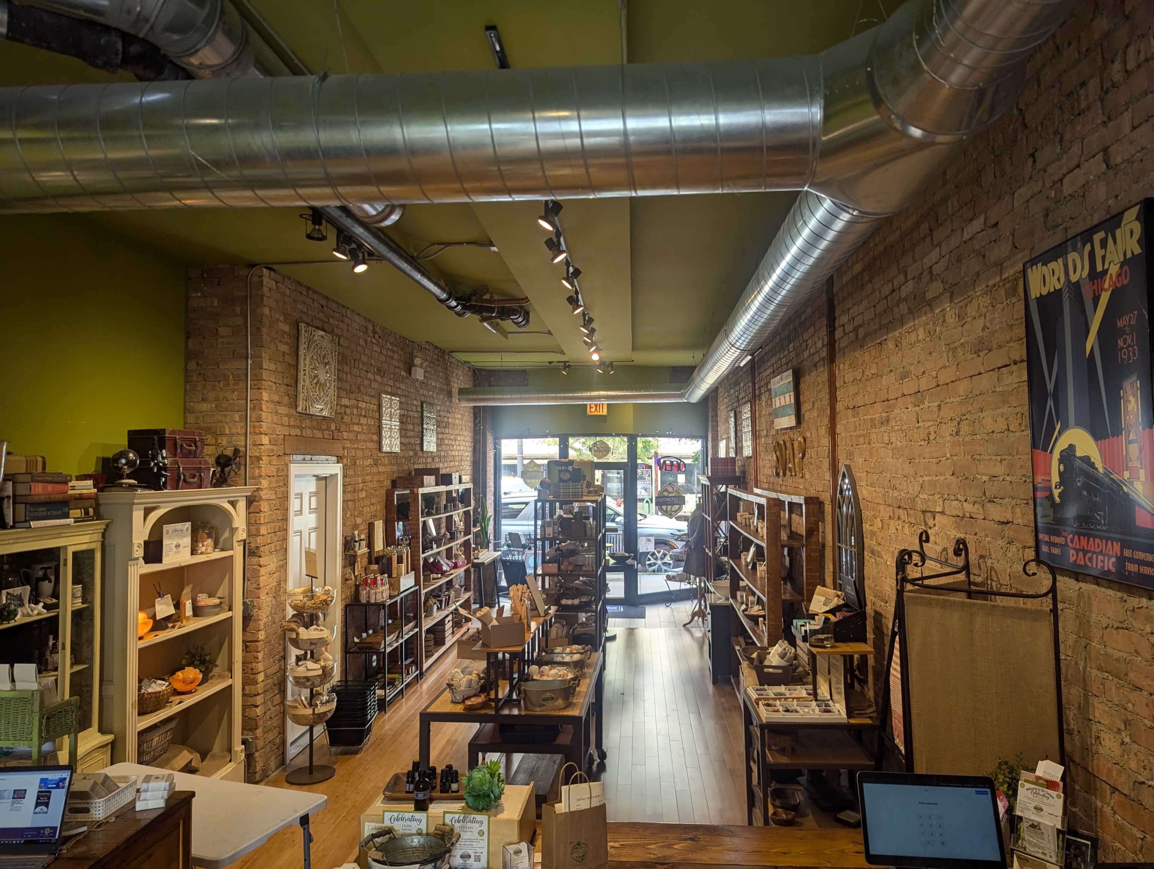 Storefront at Six Corners Shopping District Image in Portage Park, Chicago, IL